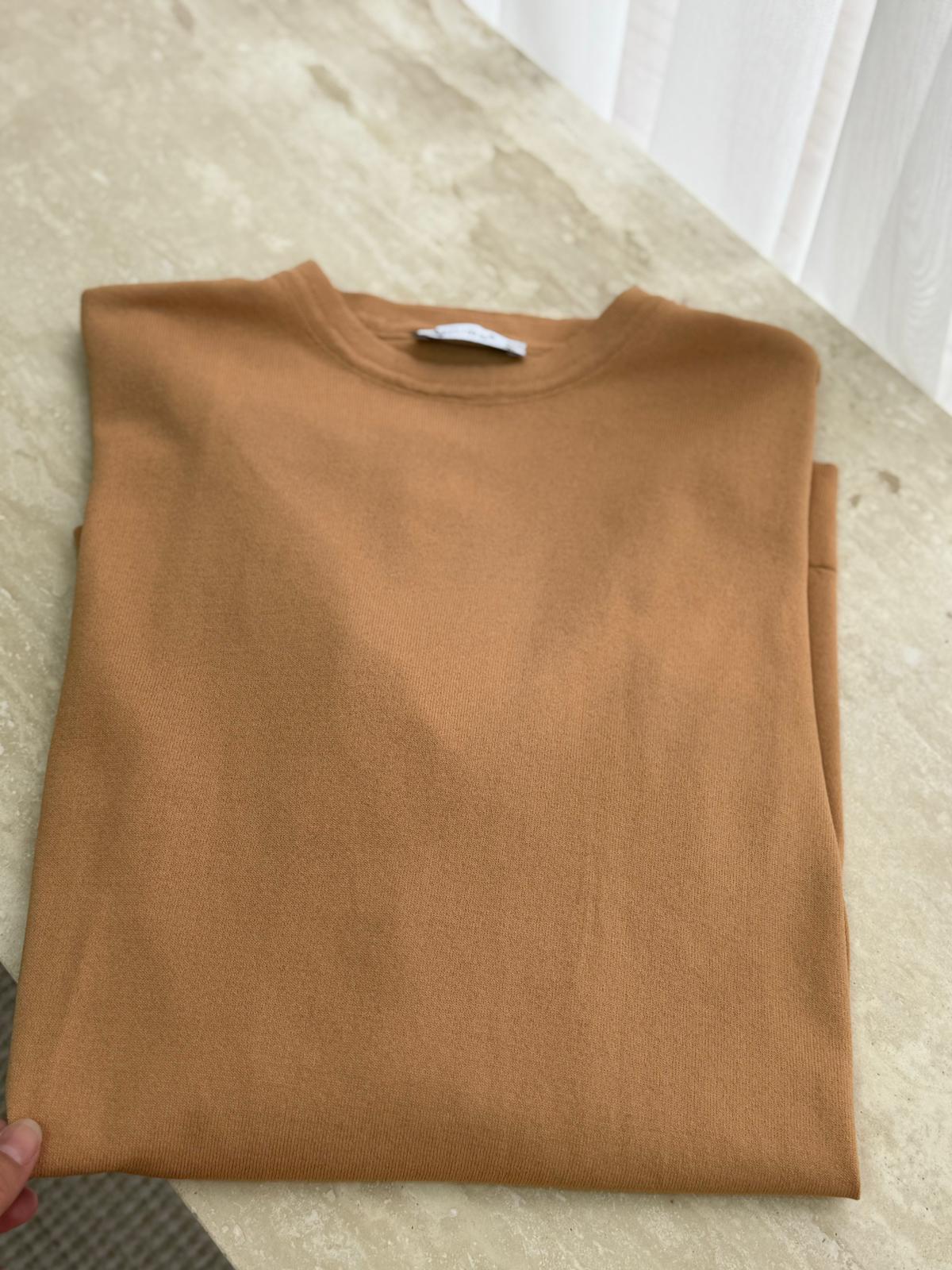 Nuss 902 Merserize Bluz  - Natural