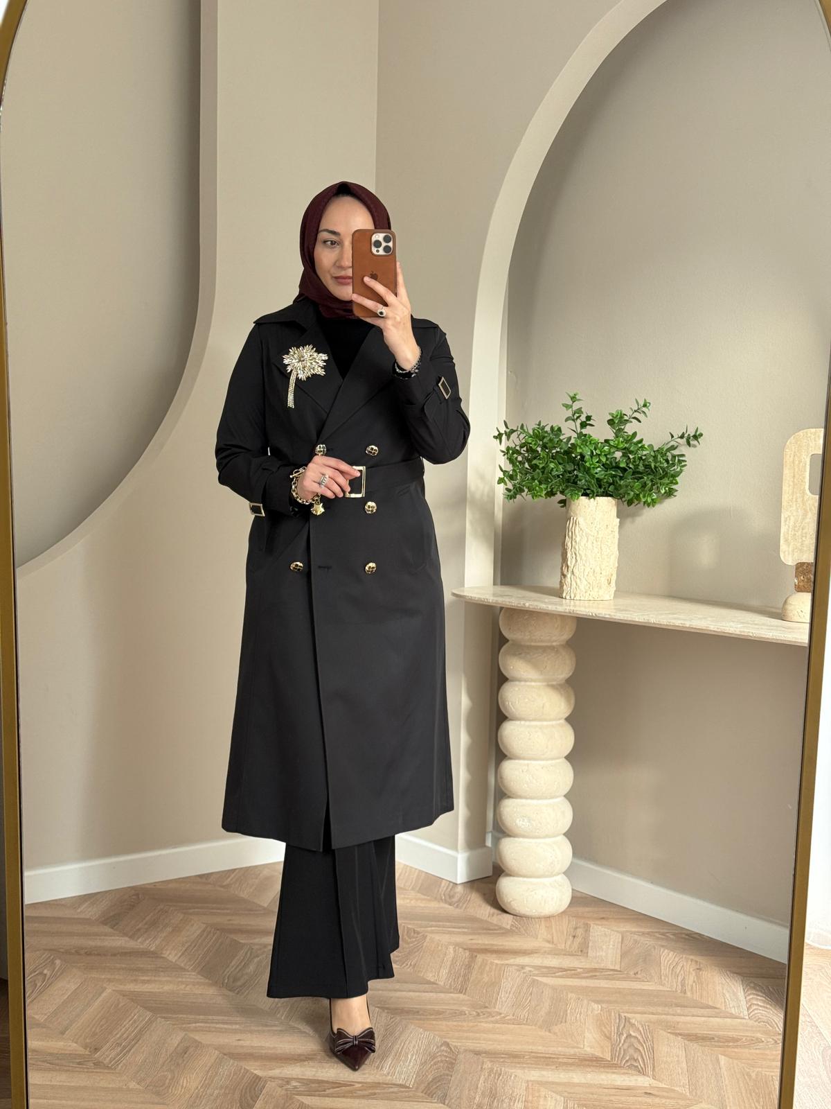 Otto Trençkot  - Siyah