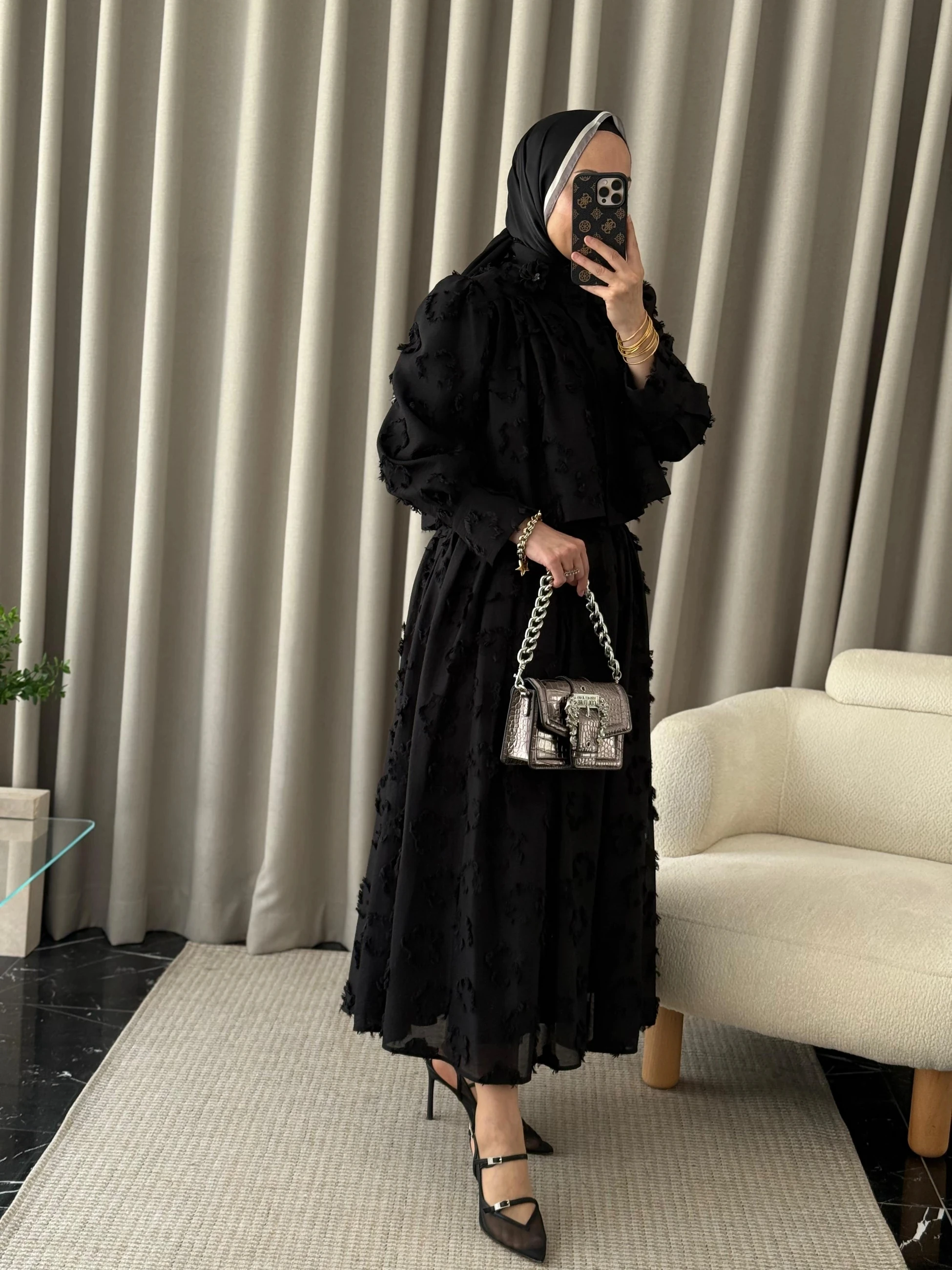 Kahma Etekli Takım - Siyah