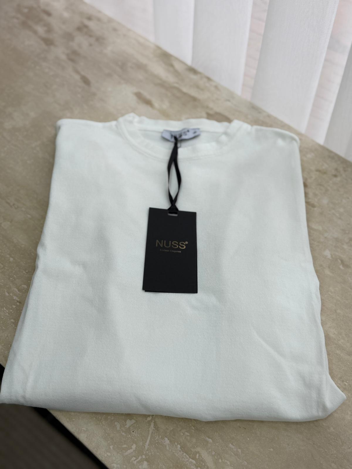 Nuss 902 Merserize Bluz  - Ekru