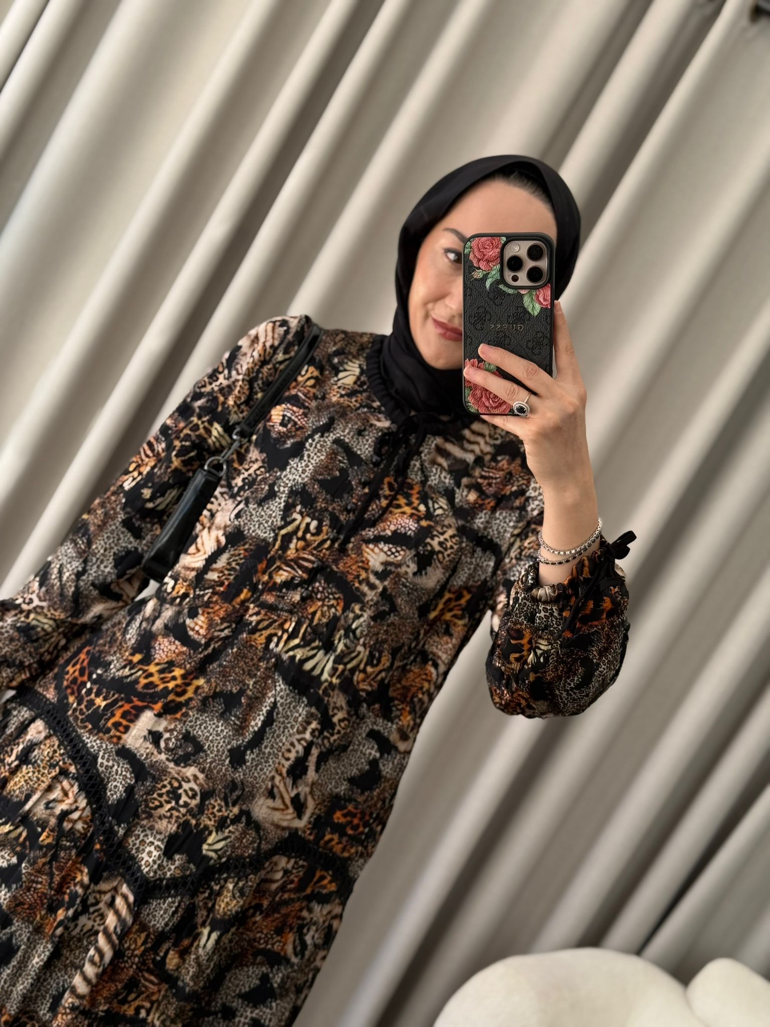 Lissmore Leopar Desen Elbise