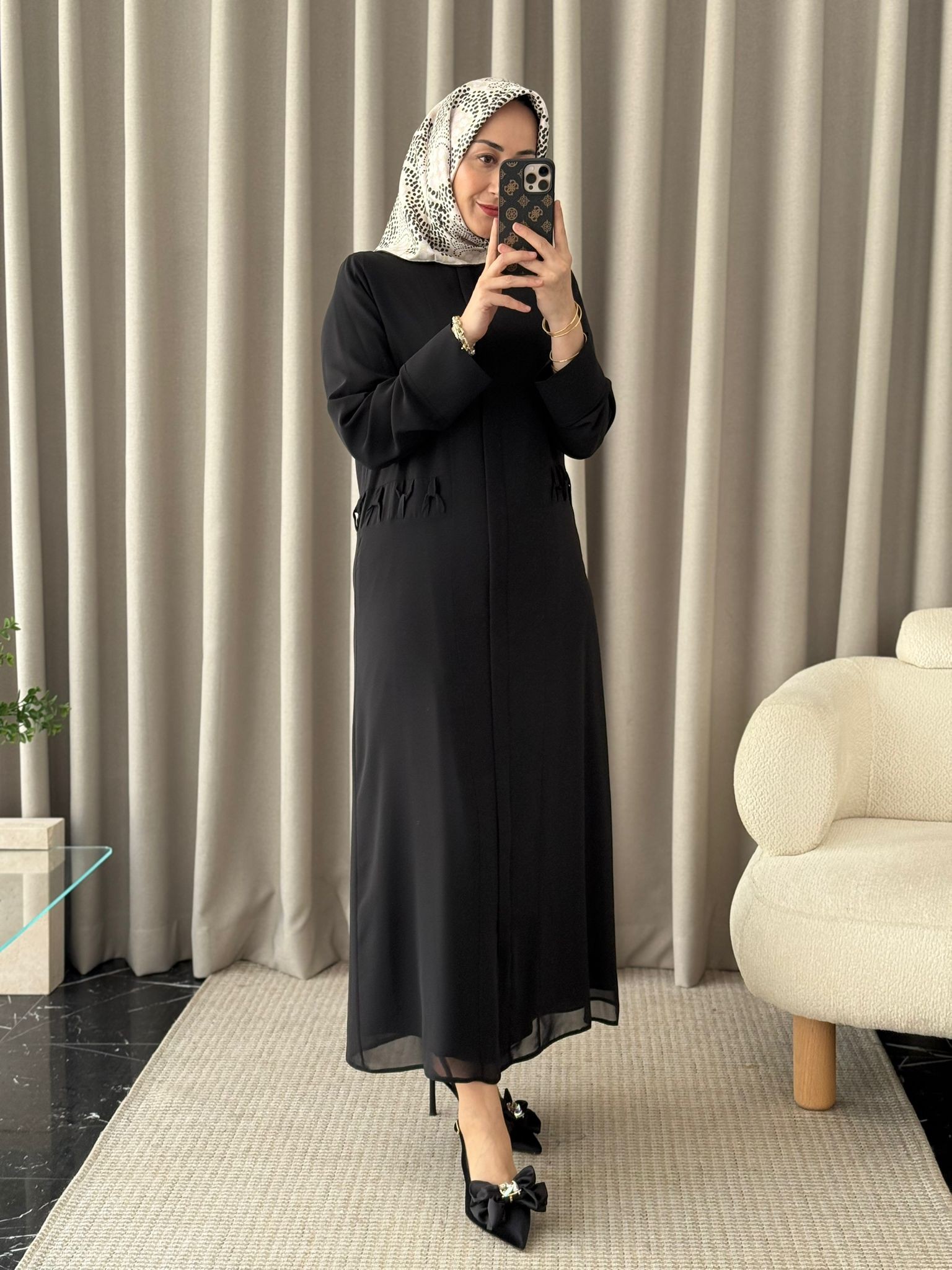 Qeffa Bel Detaylı Ferace