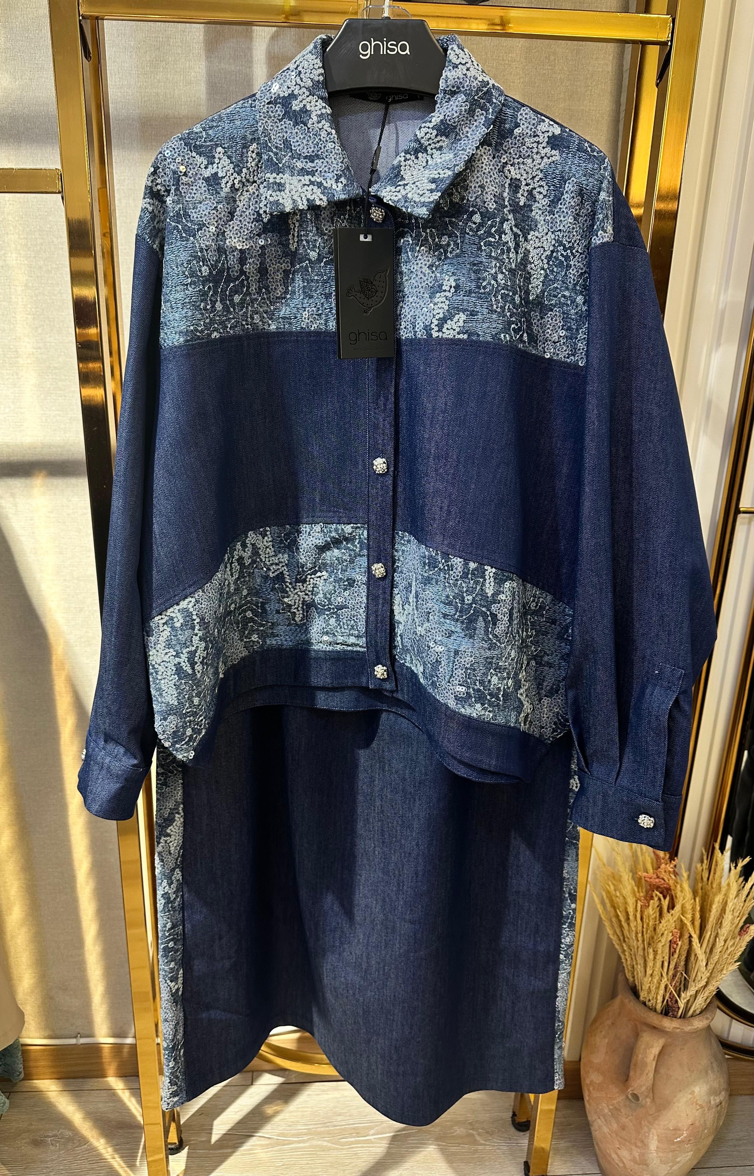 Ghisa Denim Pul işlemeli Takım