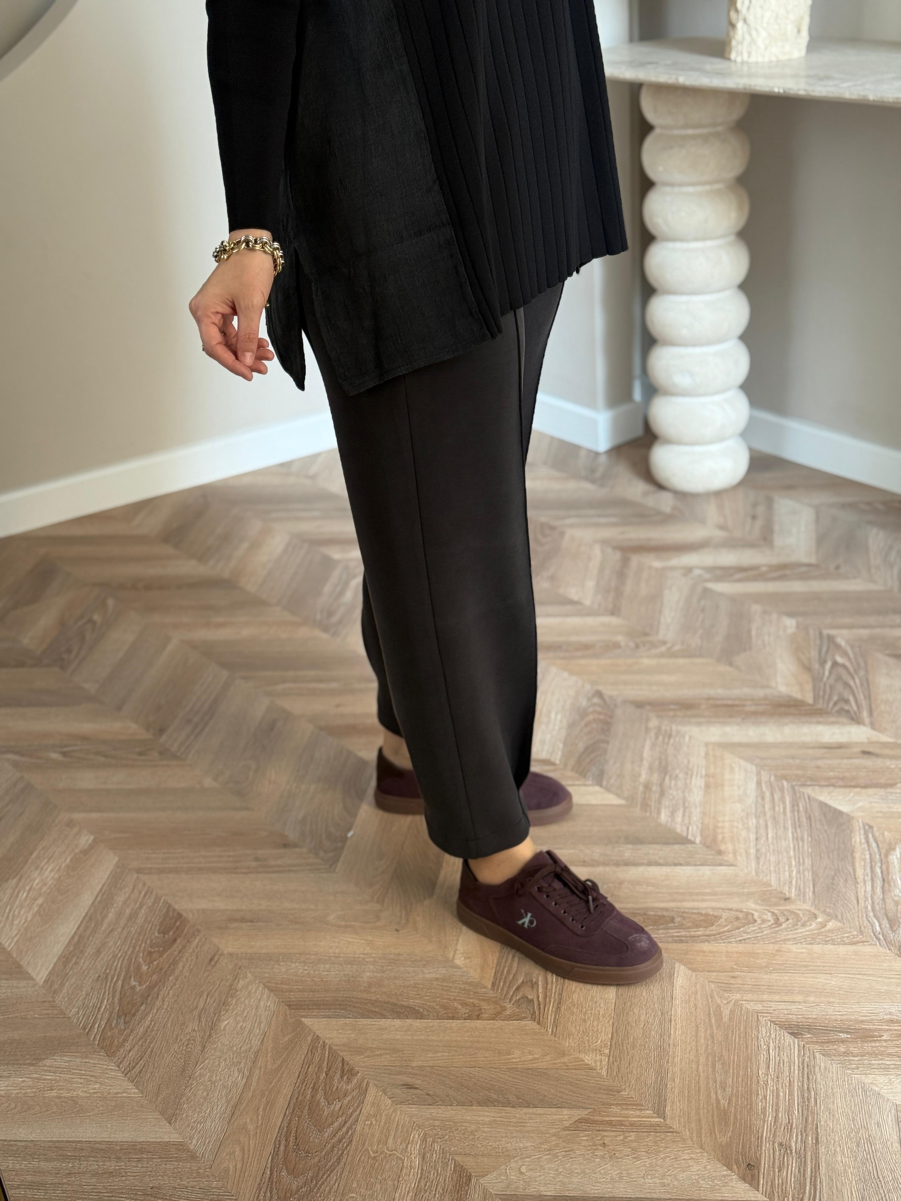 Sentez Noir Kargo Cepli Pantolon-Siyah