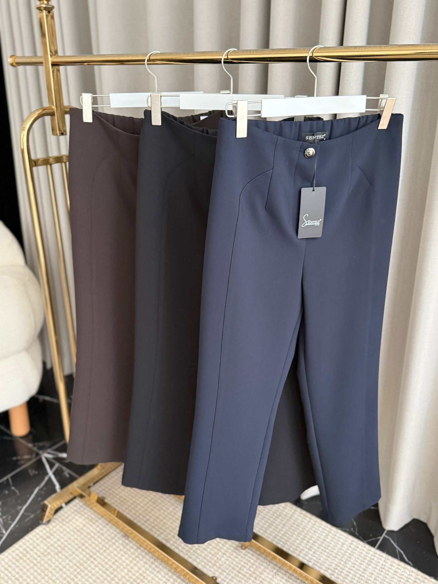 Sentez Milano Boru Paça Pantolon 