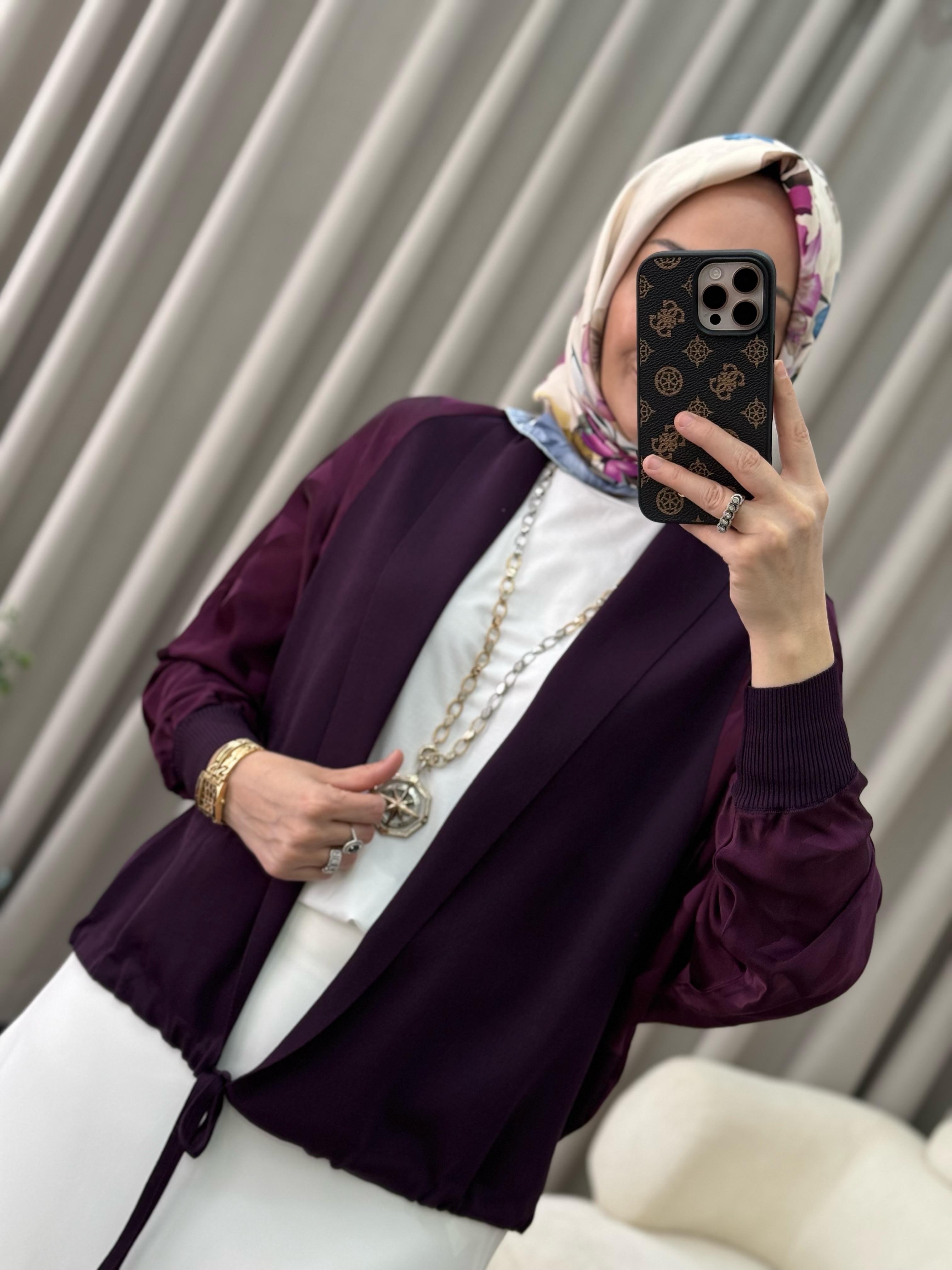Ghisa Geometrik Desen Hırka