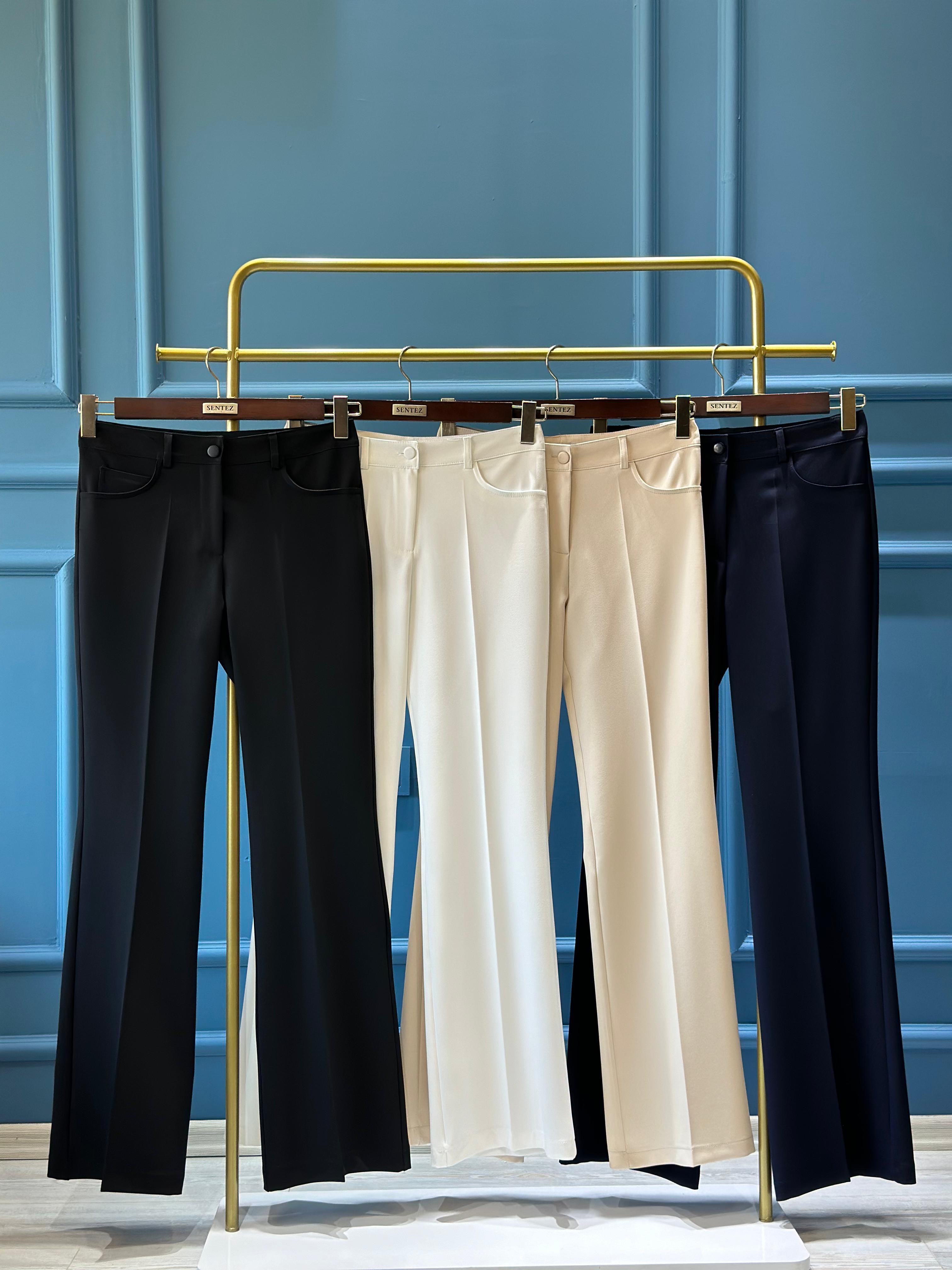 Sentez 112 Kumaş İspanyol Paça Pantolon