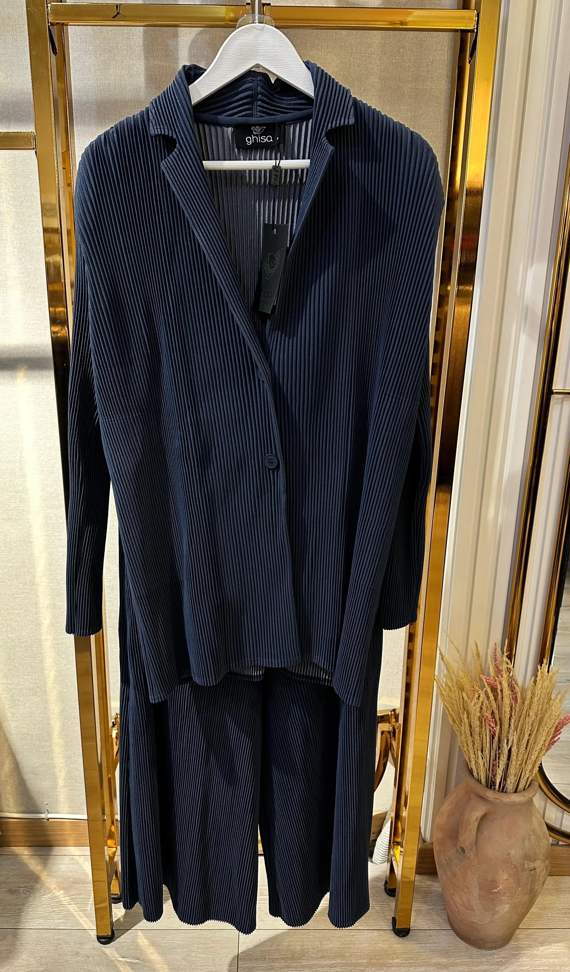 Ghisa Akordiyon Ceket & Pantolon Takım