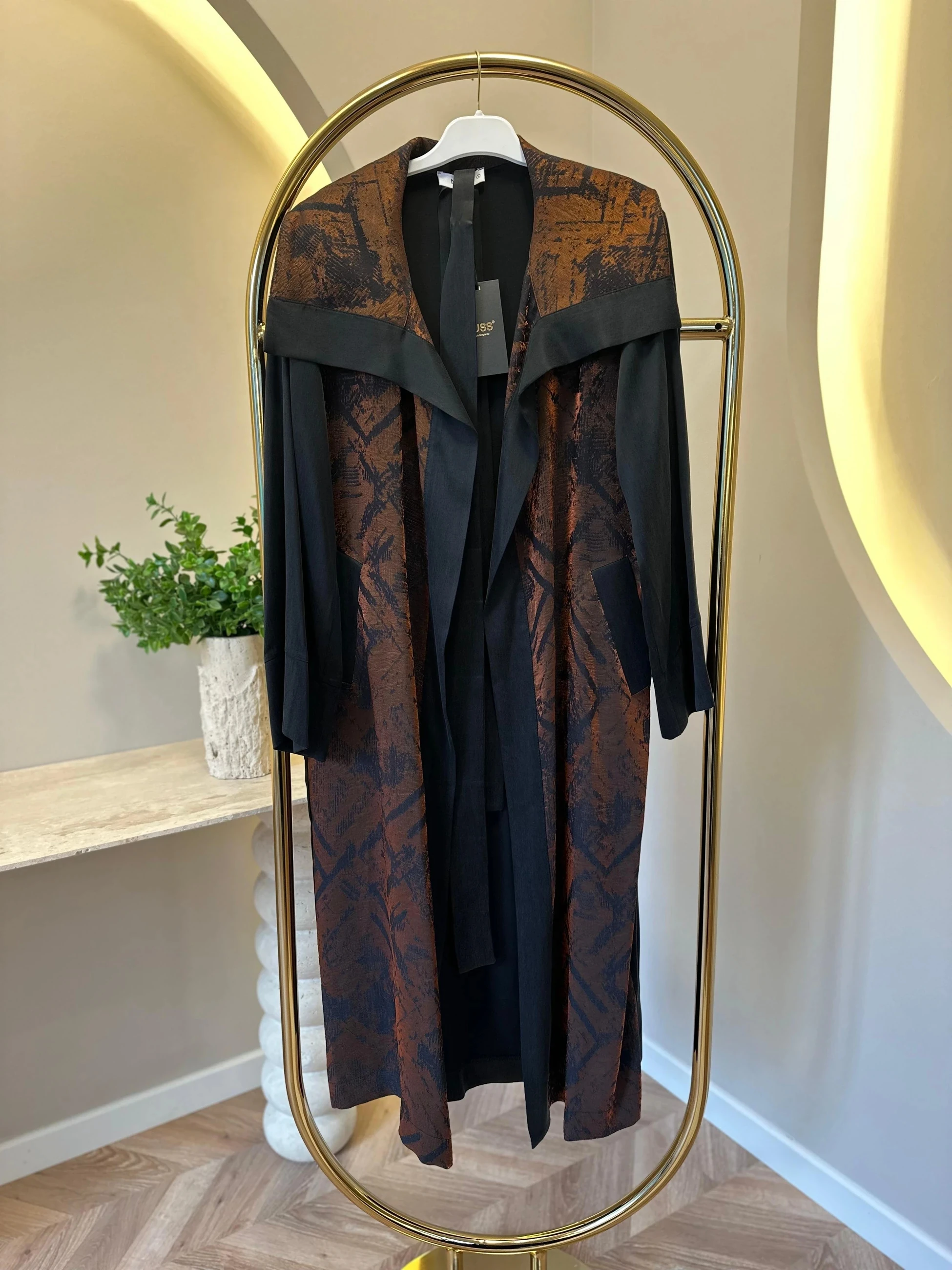 Nuss Yeni Sezon İpek Cupra Kap - Bakır