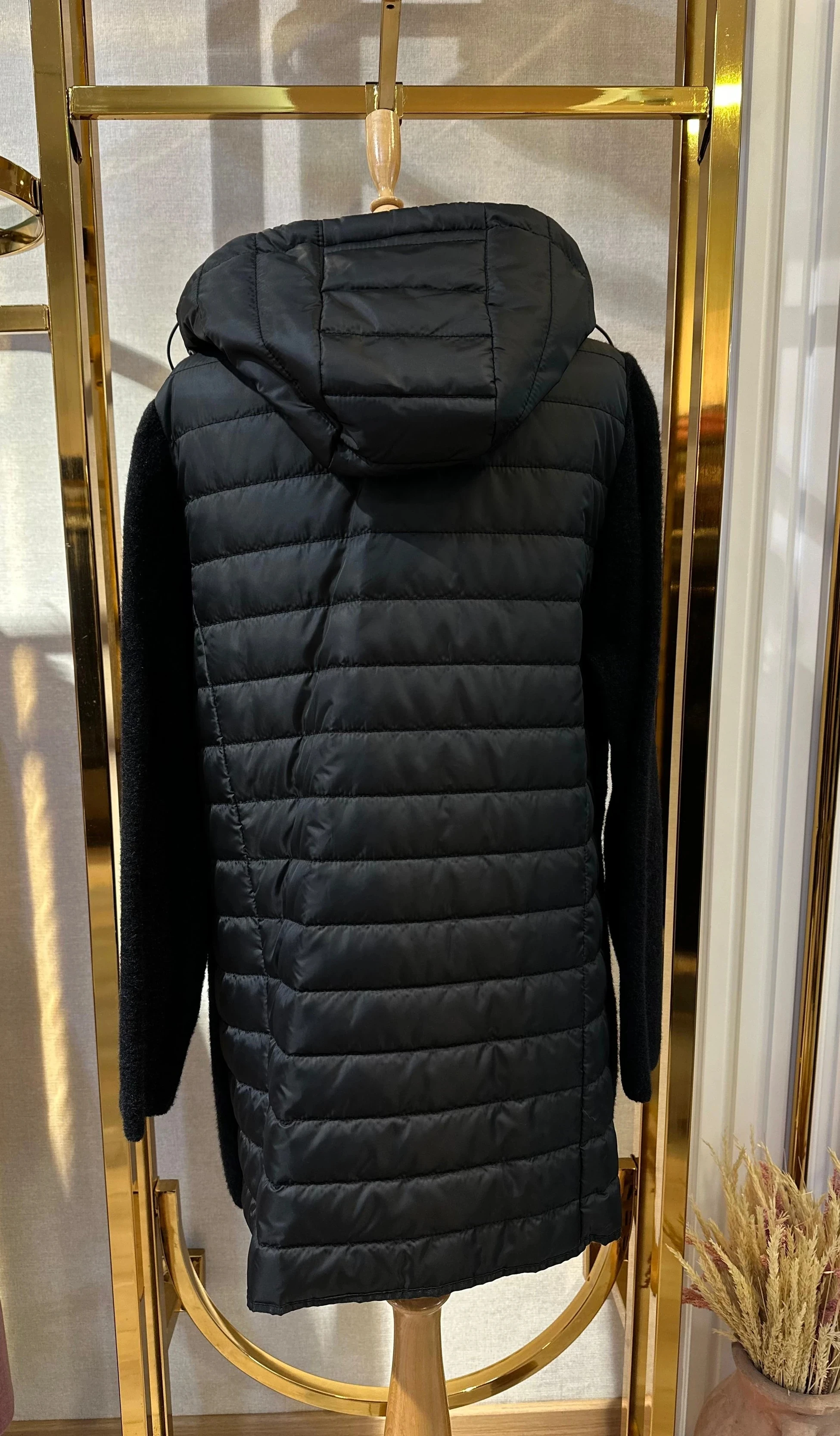 Mutlu Ertan Angored Kombinli Hırka - Siyah