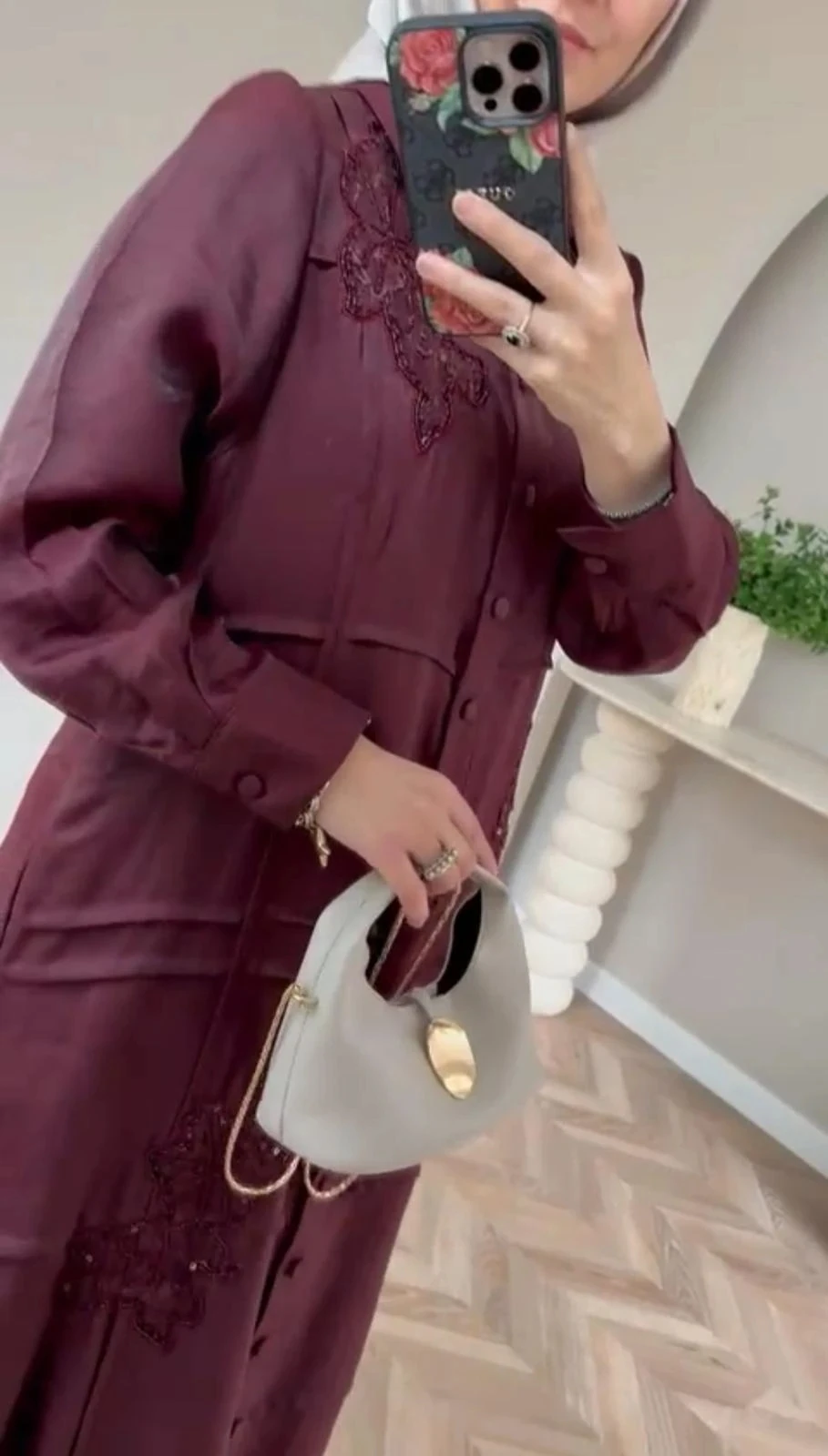 Lissmore Elbise - Bordo