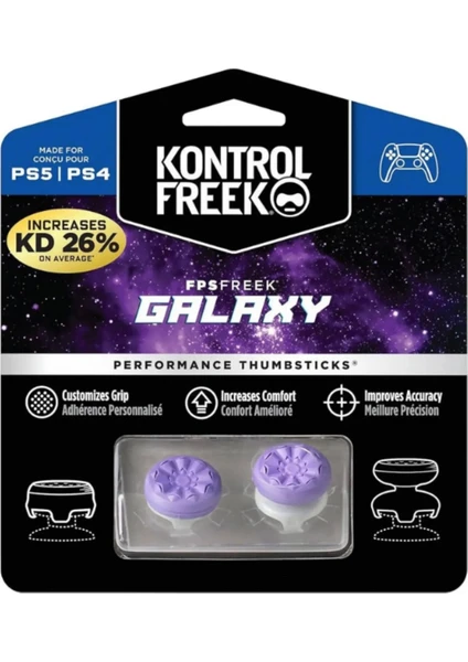 Kontrol Freek Galaxy Mor - Ps5/ps4 - Joystick