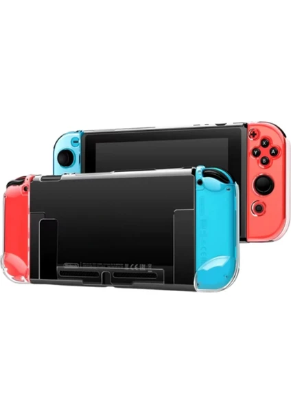 Nintendo Switch Şeffaf Koruyucu Plastik Kapak