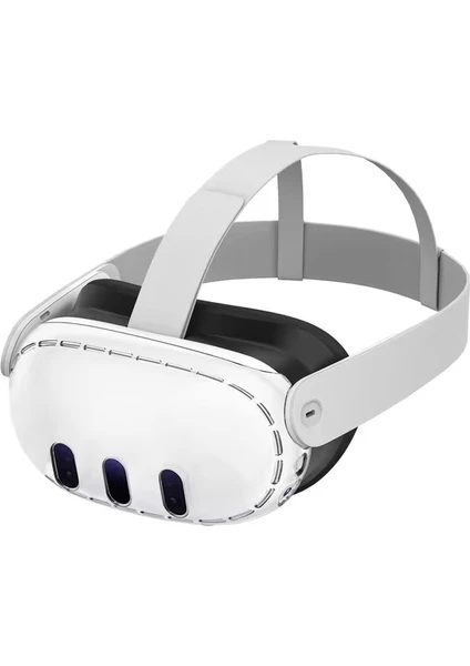 Meta Quest 3 Gözlük Koruyucu Şeffaf Plastik Kapak