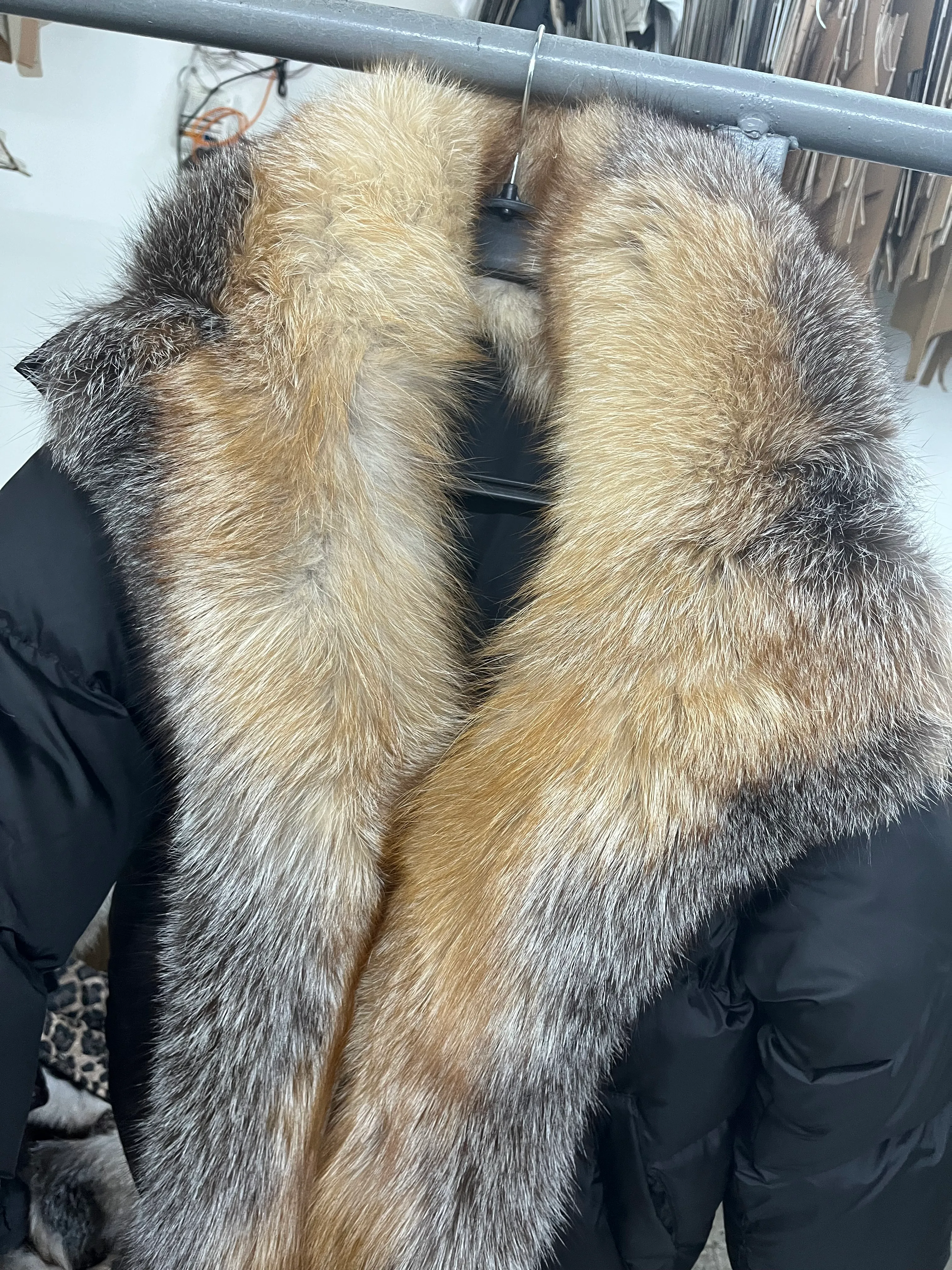 Knit Sleeve Puffer Jacket