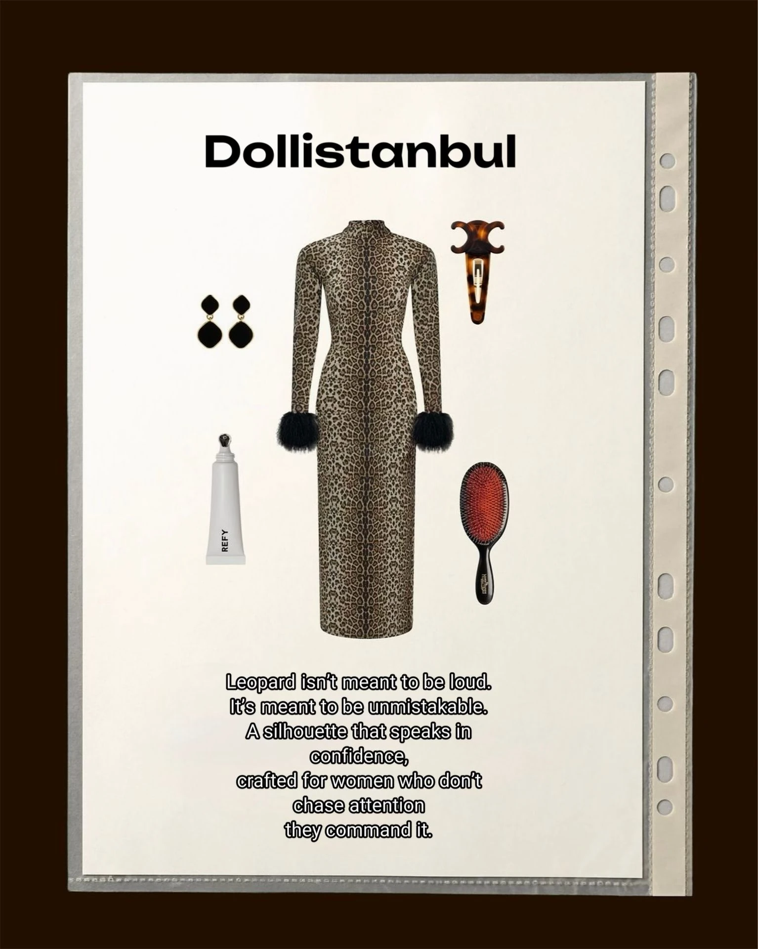 ESPRESSO – LEOPAR x TİBET SPECIAL EDITION DRESS