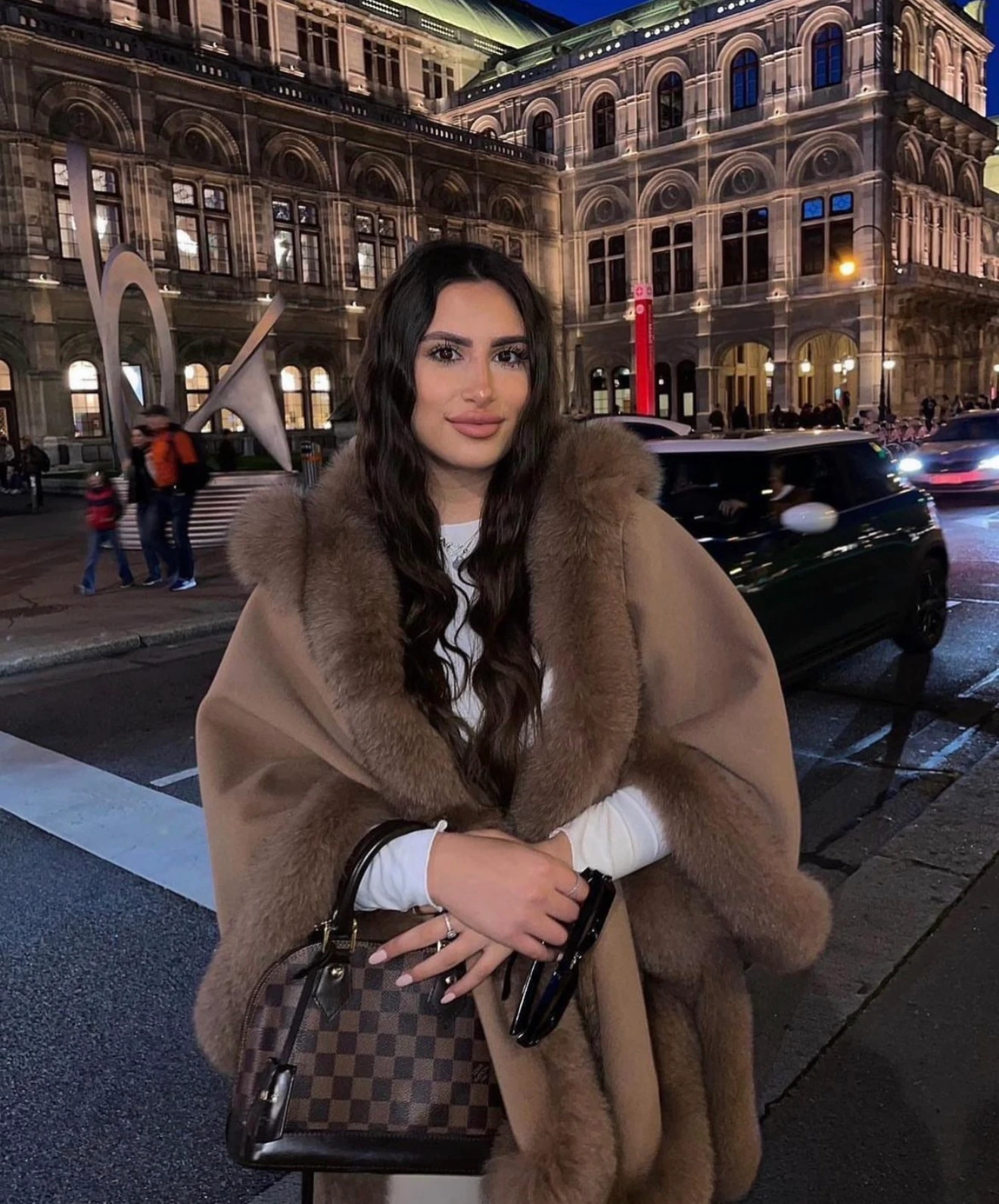 Orijinal kaşmir panço