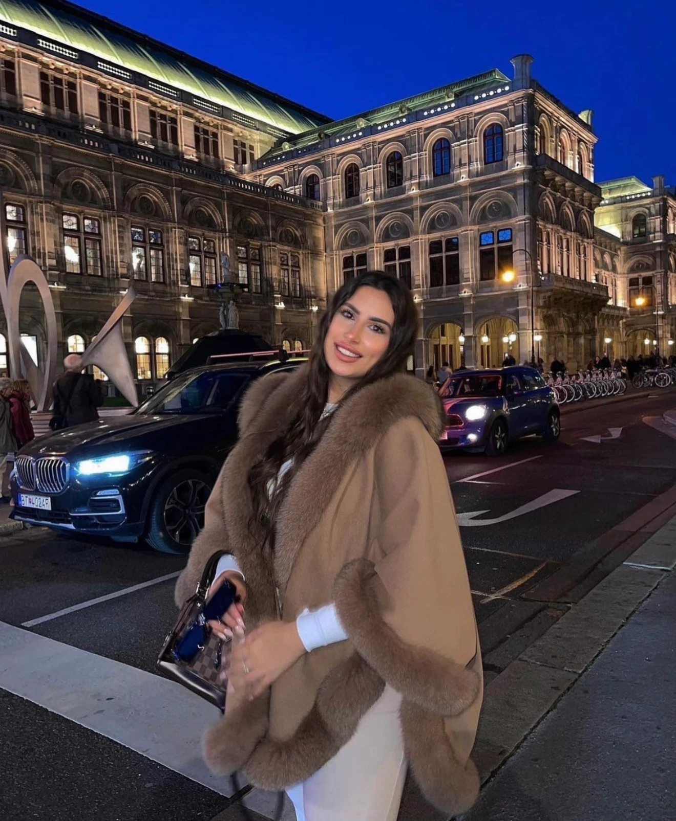 Orijinal kaşmir panço