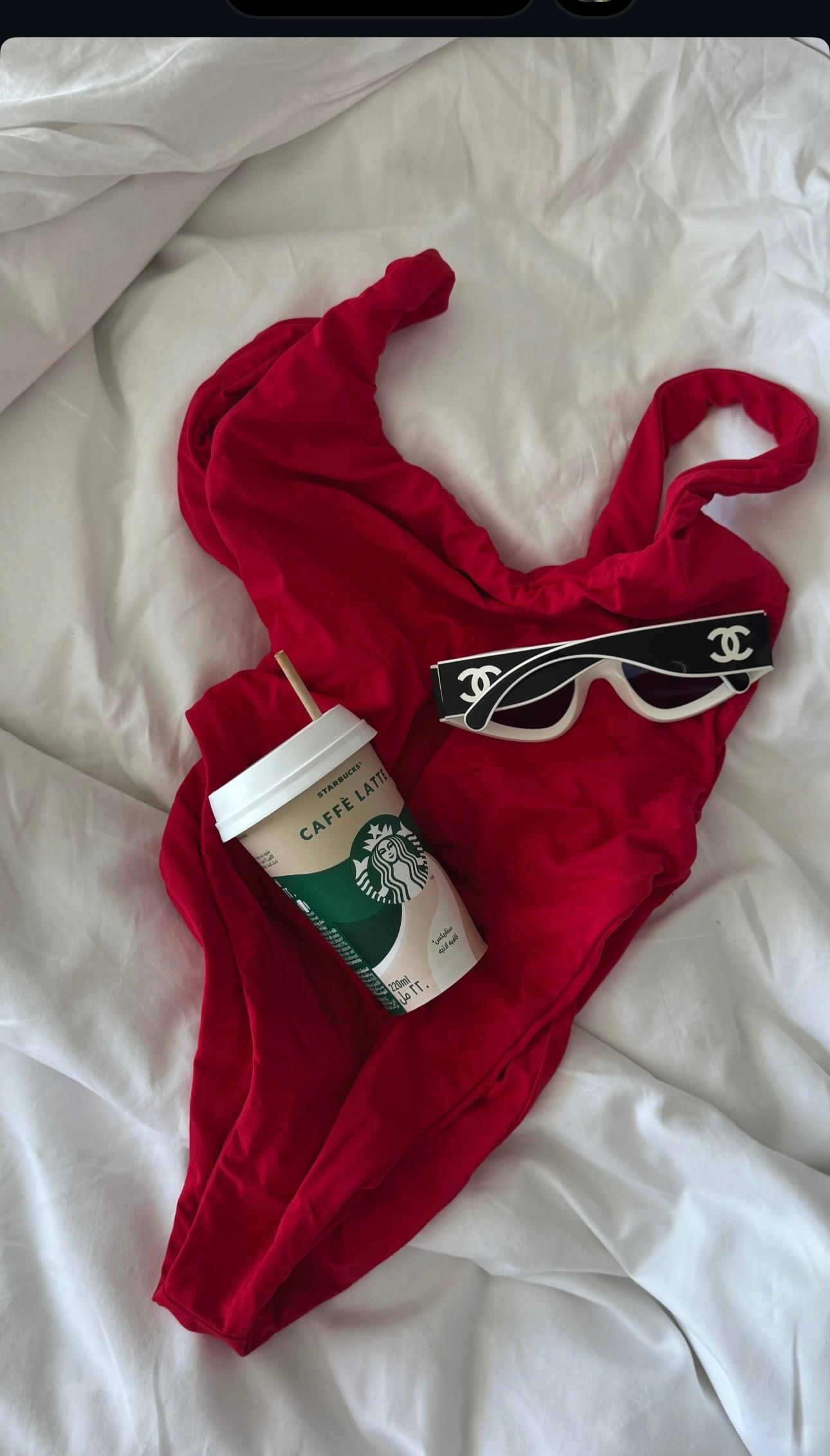  Cream askılı bodysuit