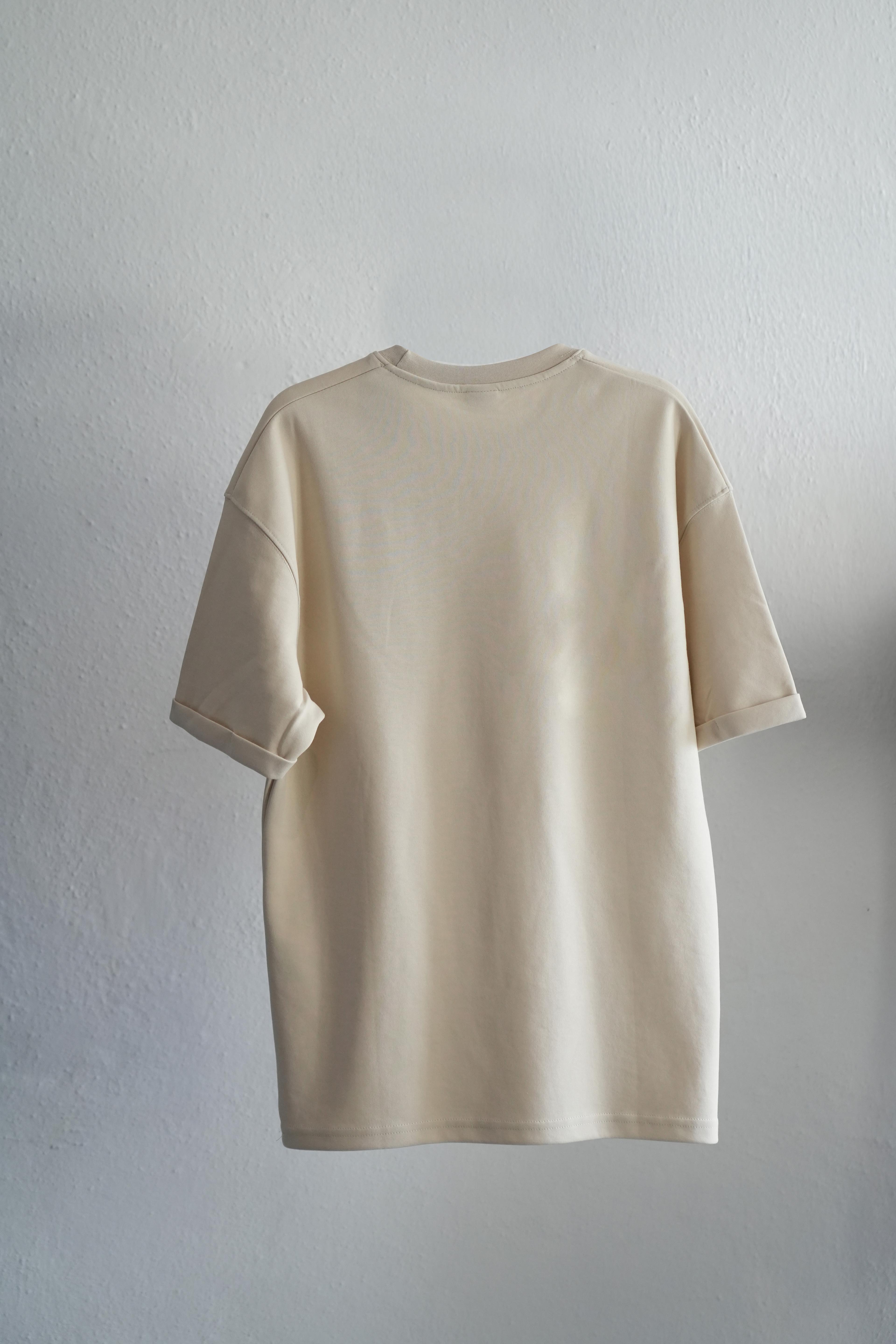 Double Face Yarım Oversize Tshirt