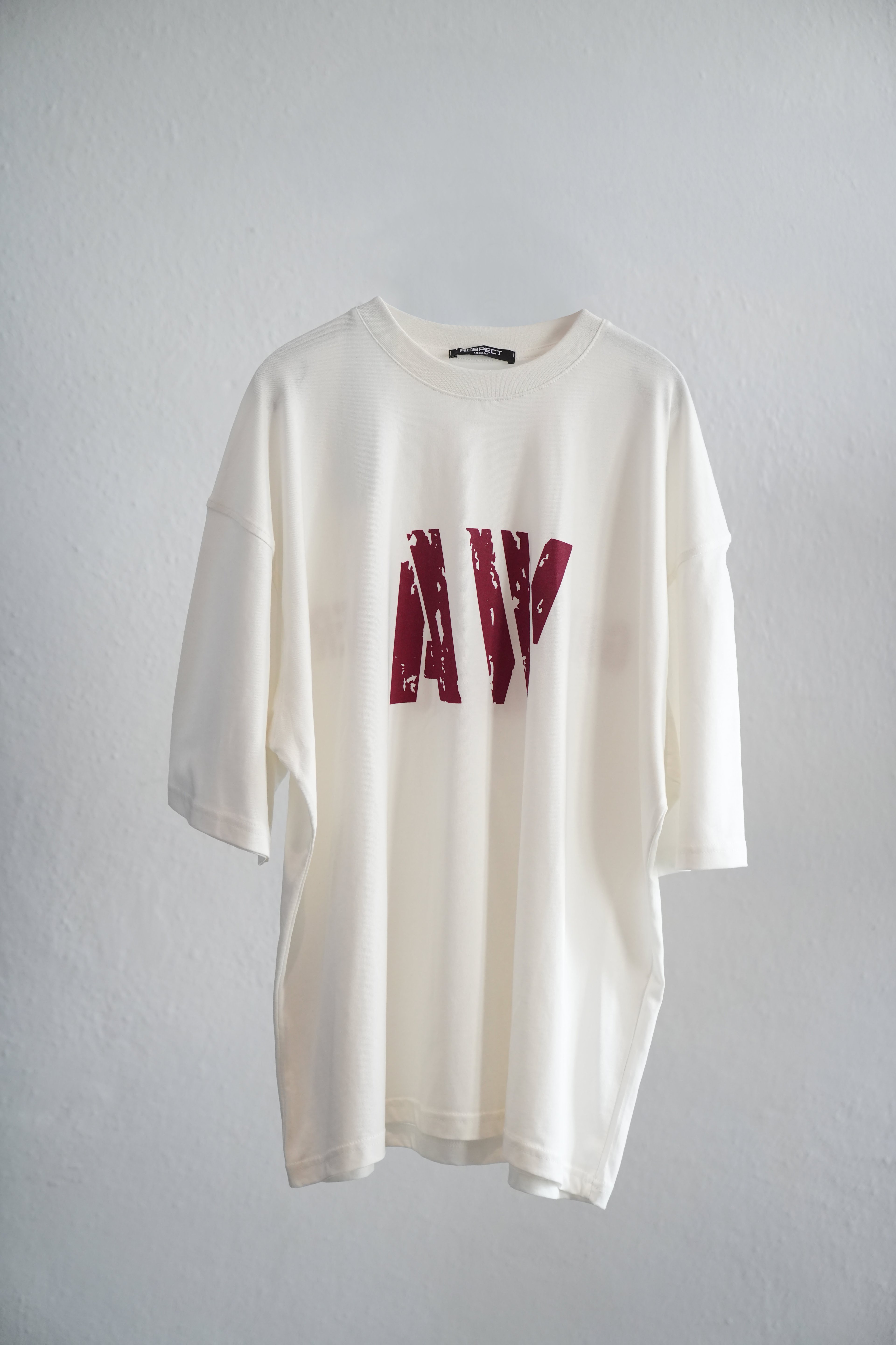 Aw Baskılı Oversize Tshirt
