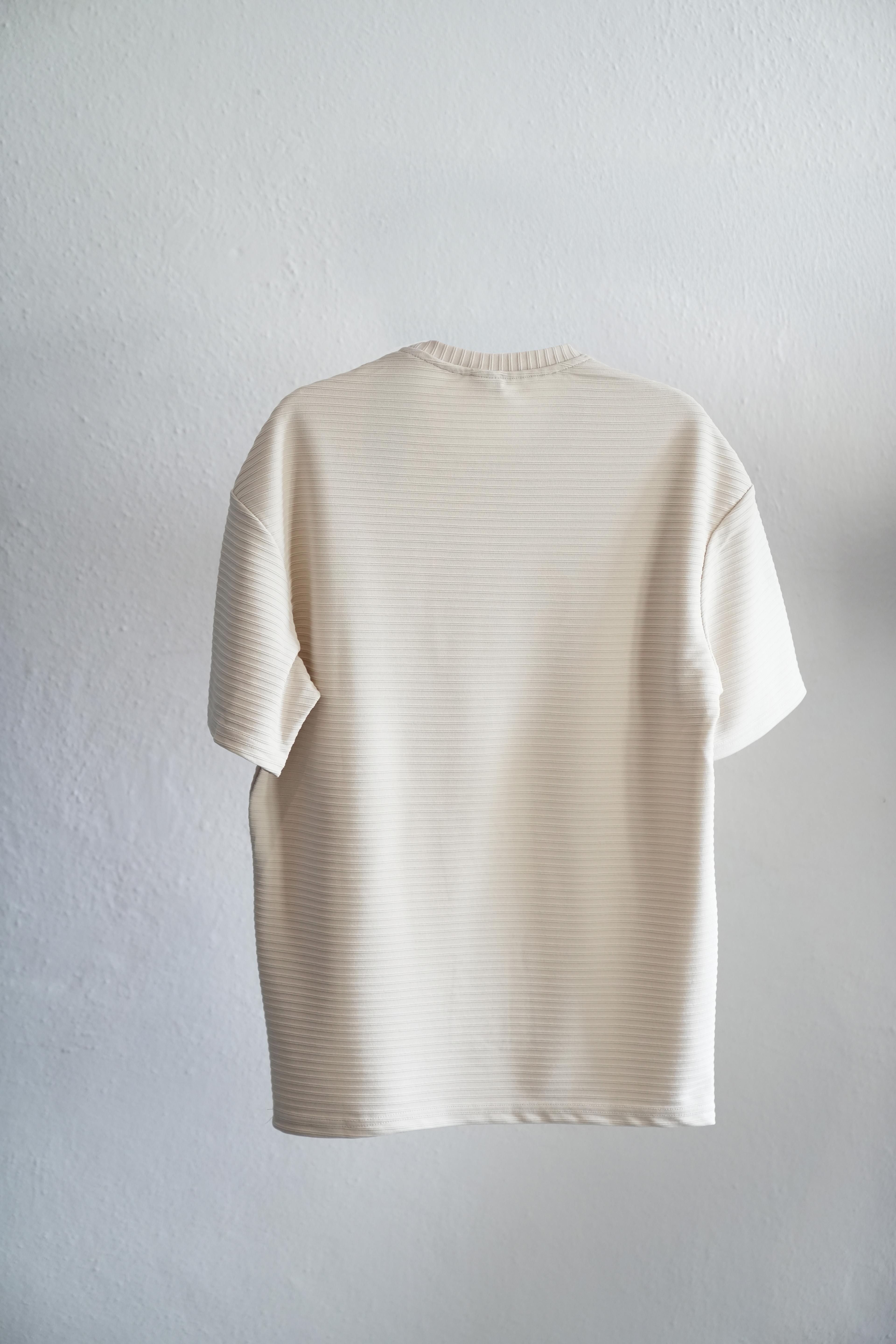 Örme Basic Yarım Oversize Tshirt