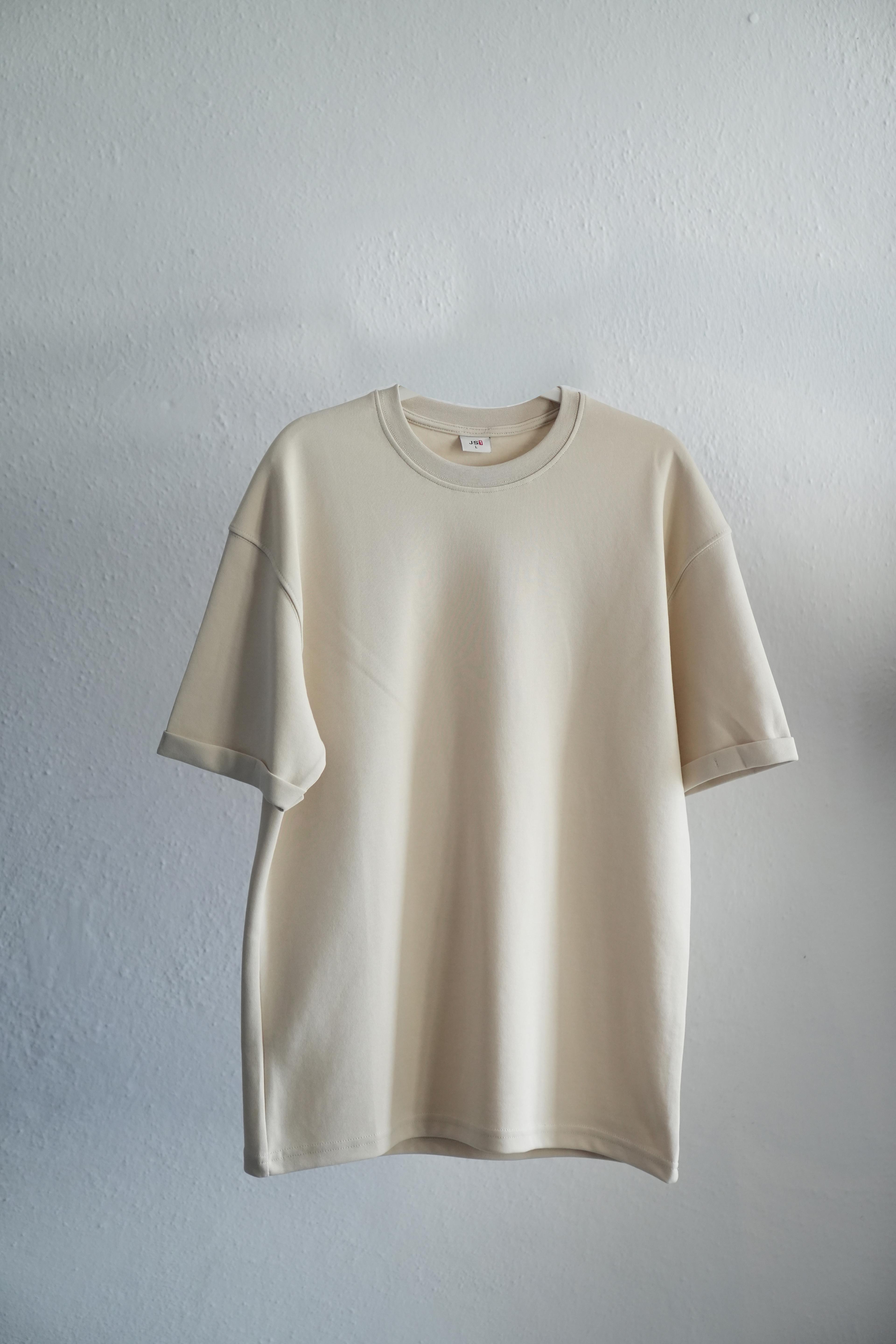Double Face Yarım Oversize Tshirt
