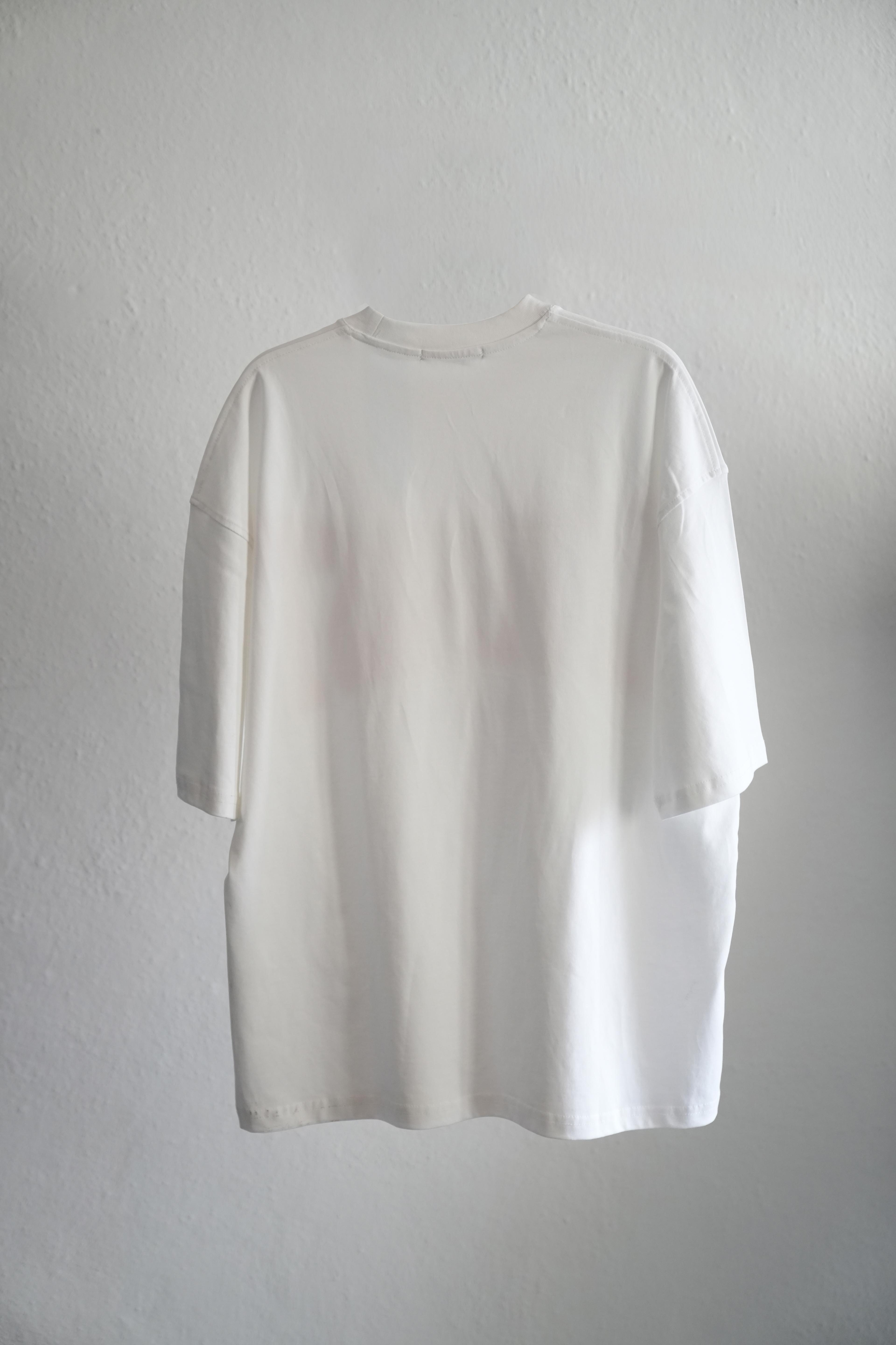 Live Fast Baskılı Oversize Tshirt