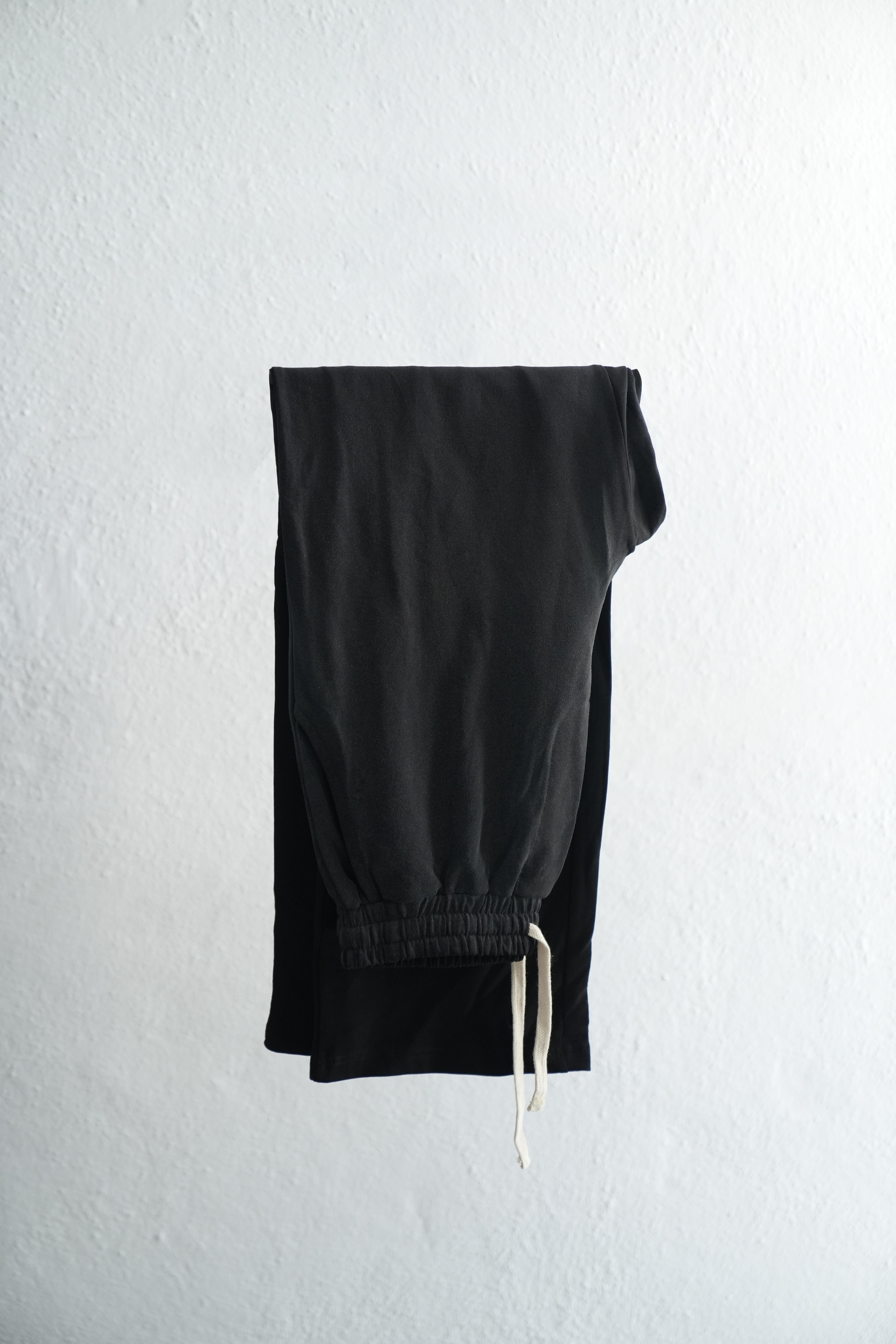 Siyah Basic Baggy Eşofman-1