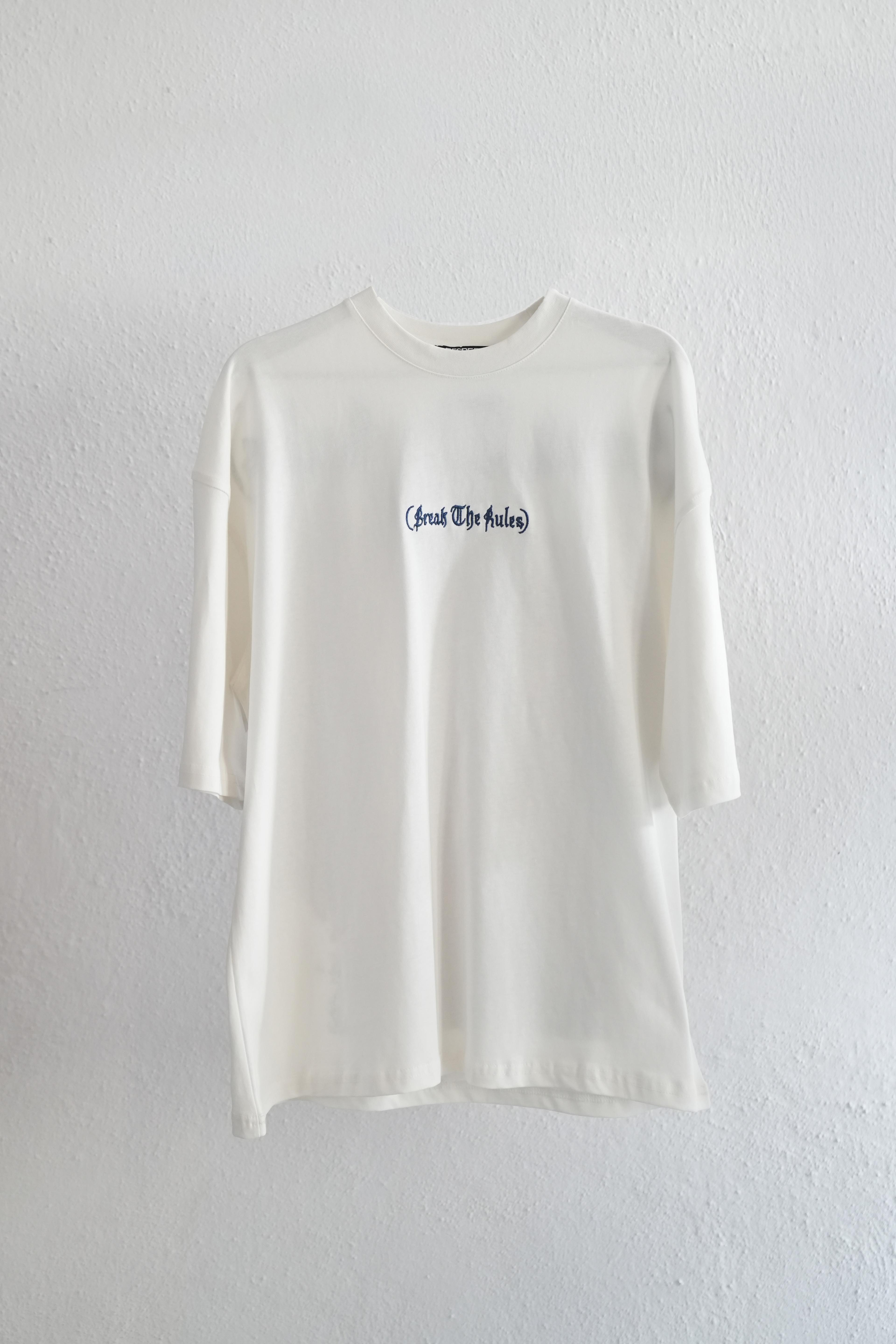 Break The Rules Nakışlı Oversize Tshirt