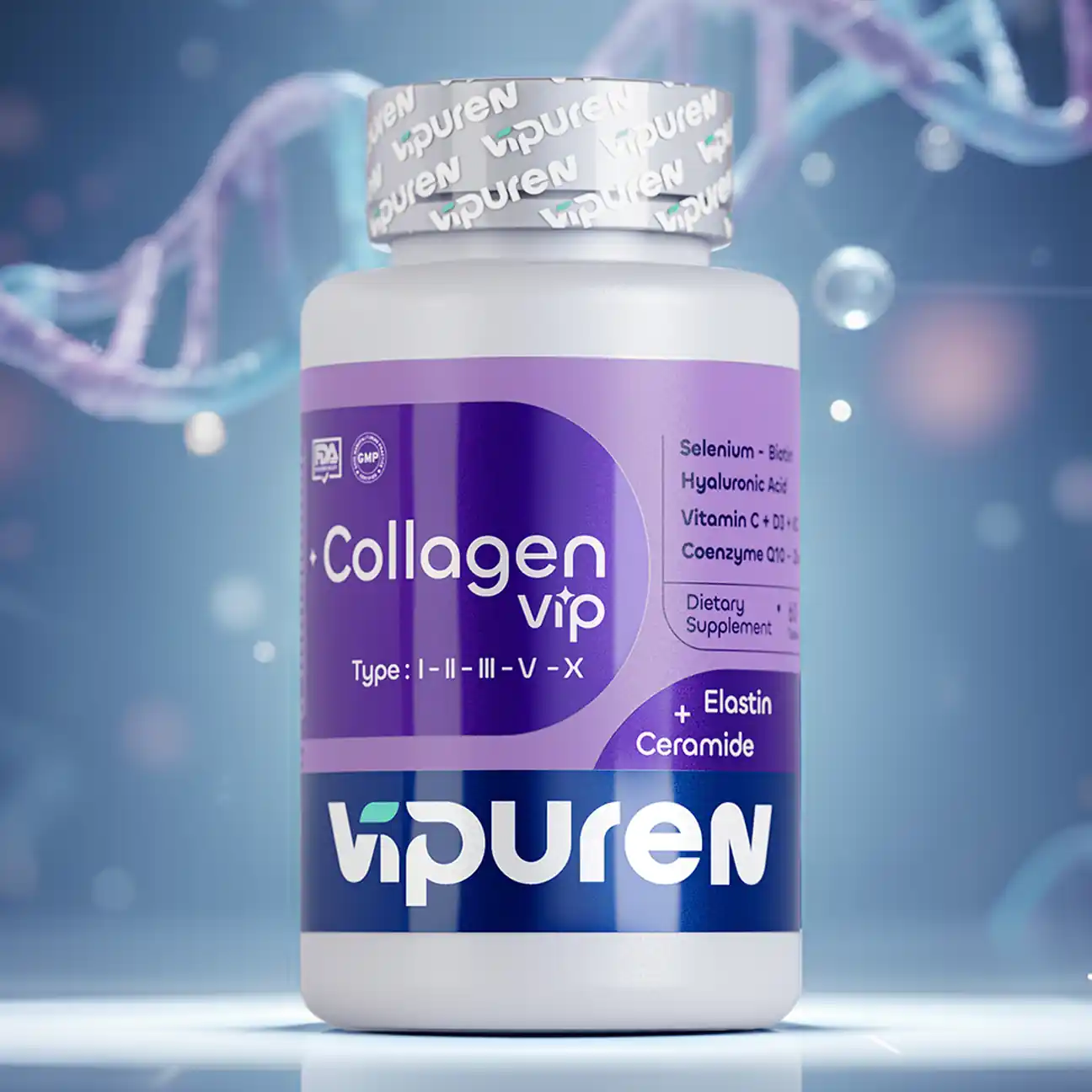 Vipuren CollagenVip – 3’lü Paket (3 Aylık Kür)