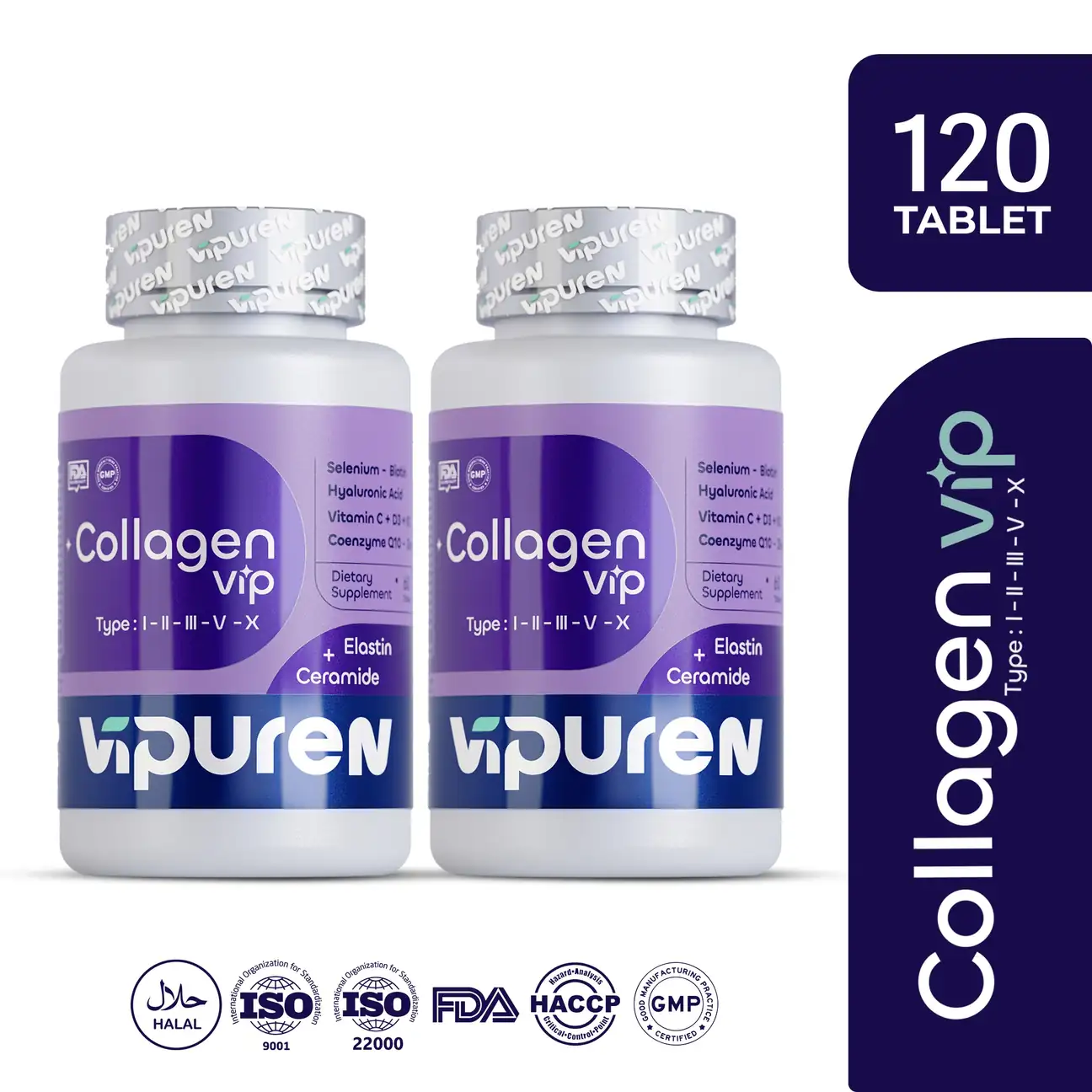 Vipuren CollagenVip – 2’li Paket (2 Aylık Kür) main variant image