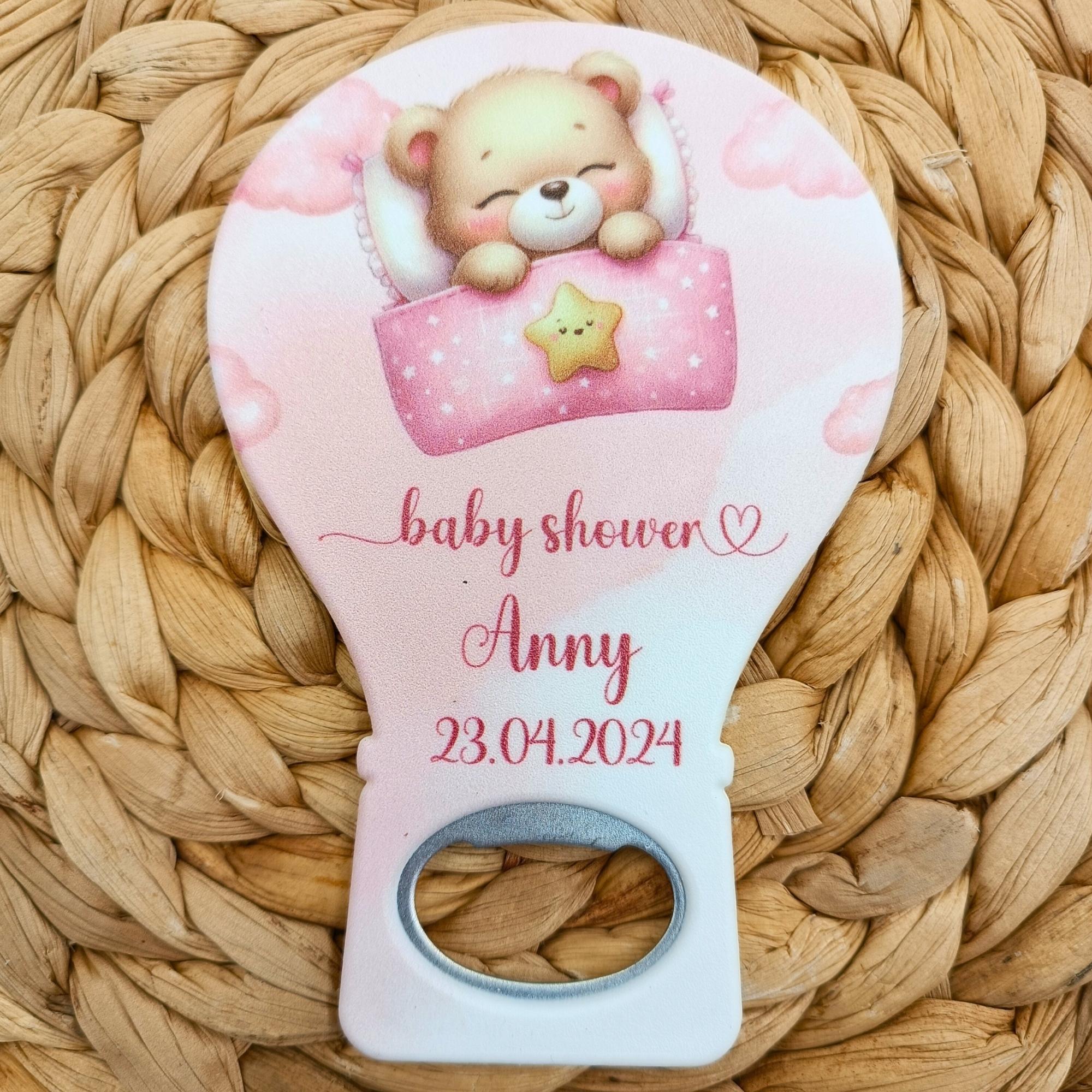 Baby Gift Bottle Opener Magnet B101 ,Customized Baby Shower Favors ,Birthday Party Gift 