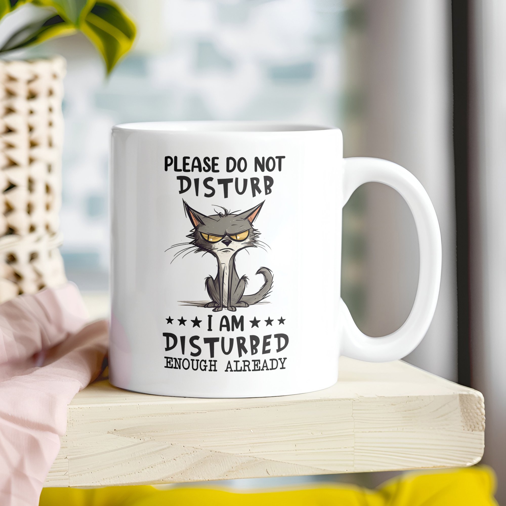 Funny Animal Jokes Please Do Not Disturb Baskılı Kupa Bardak