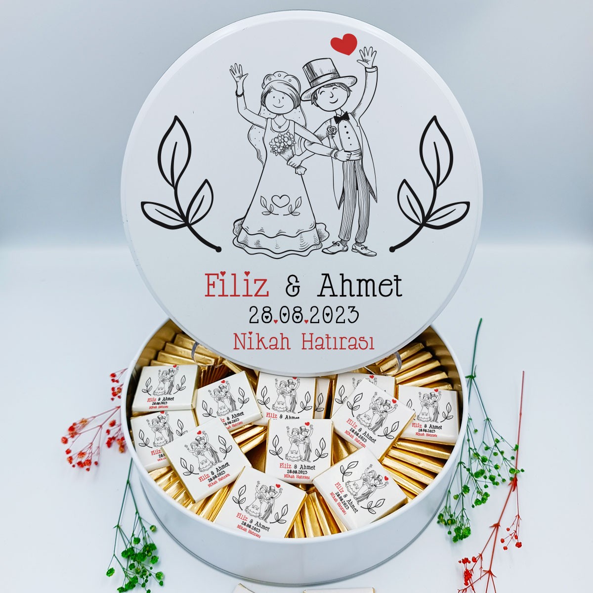 Personalized Wedding Chocolate , Engagement Favors , Wedding Favors Chocolate M3