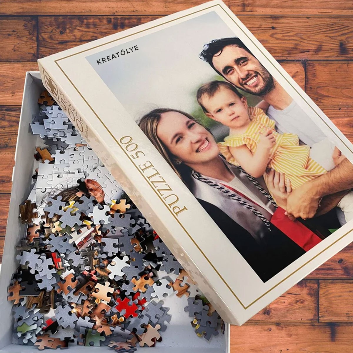 Kişiye Özel 1000 Parça Fotoğraflı Puzzle Seti