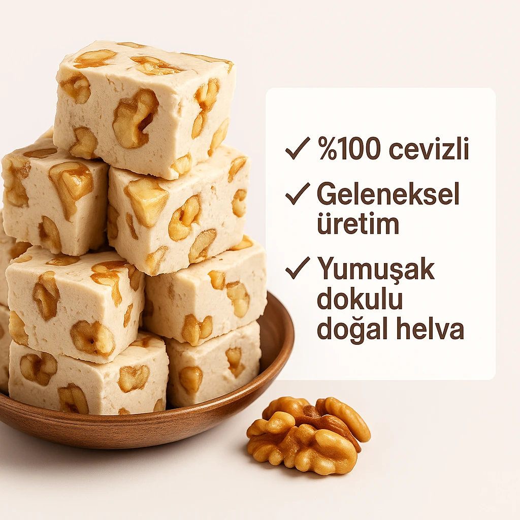 Tatvia Şak Şak Helva Cevizli 130 gr