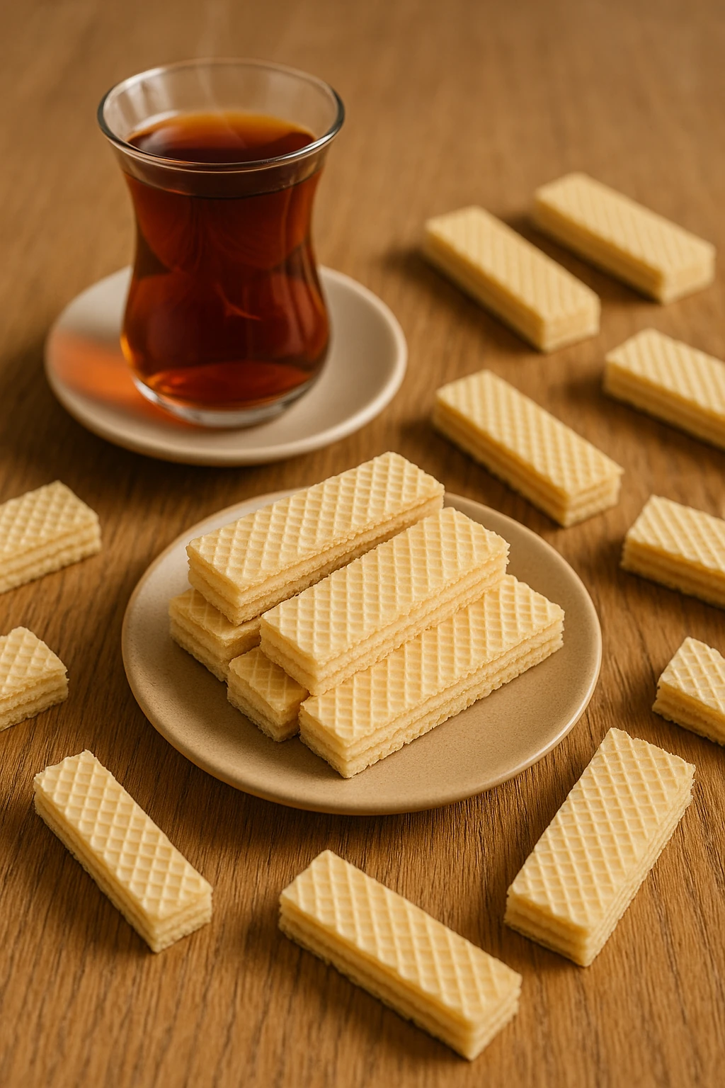 Vanilyalı Sade Gofret 250 gr