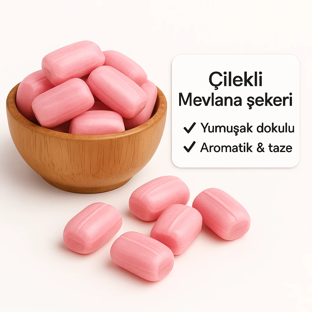 Tatvia Çilekli Mevlana Şekeri 500 gr