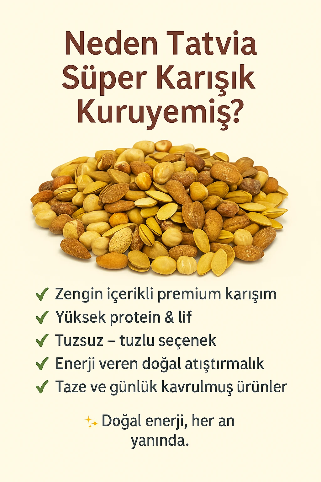 Süper Karışık Kuruyemiş 250 gr
