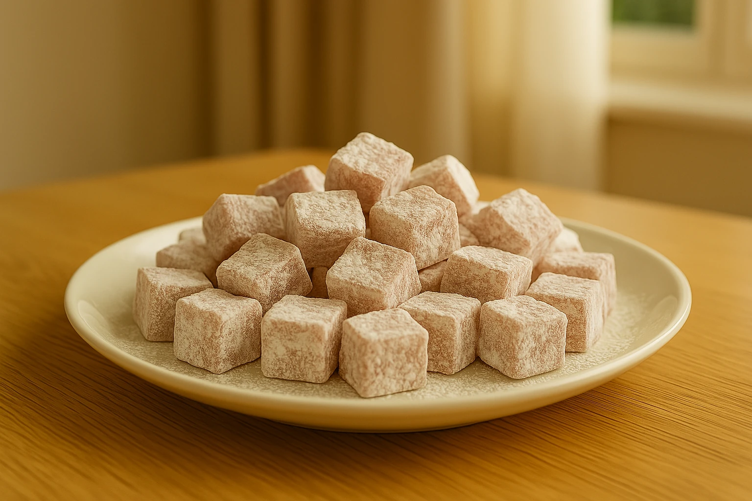 Çifte Kavrulmuş Sade Lokum