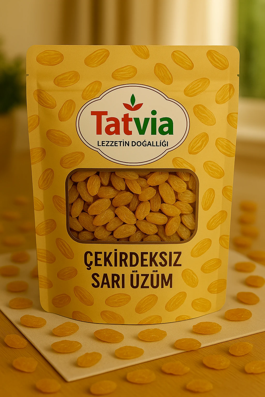Çekirdeksiz Sarı Kuru Üzüm 250 gr