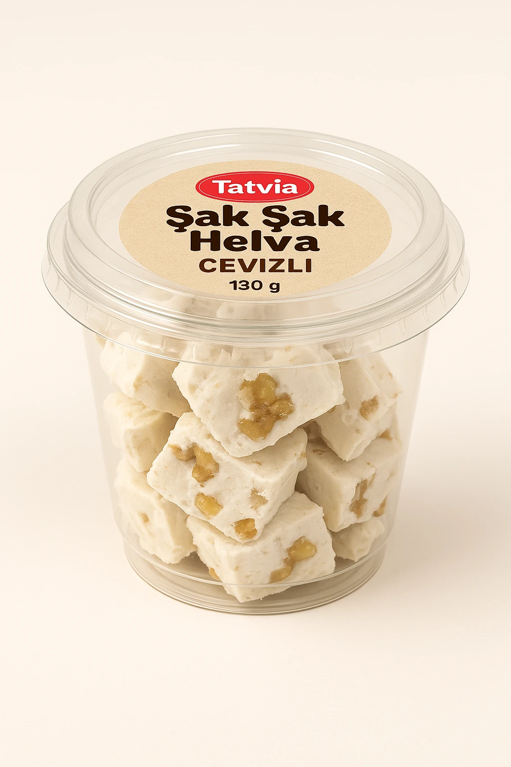 Tatvia Şak Şak Helva 130 gr X 3 adet