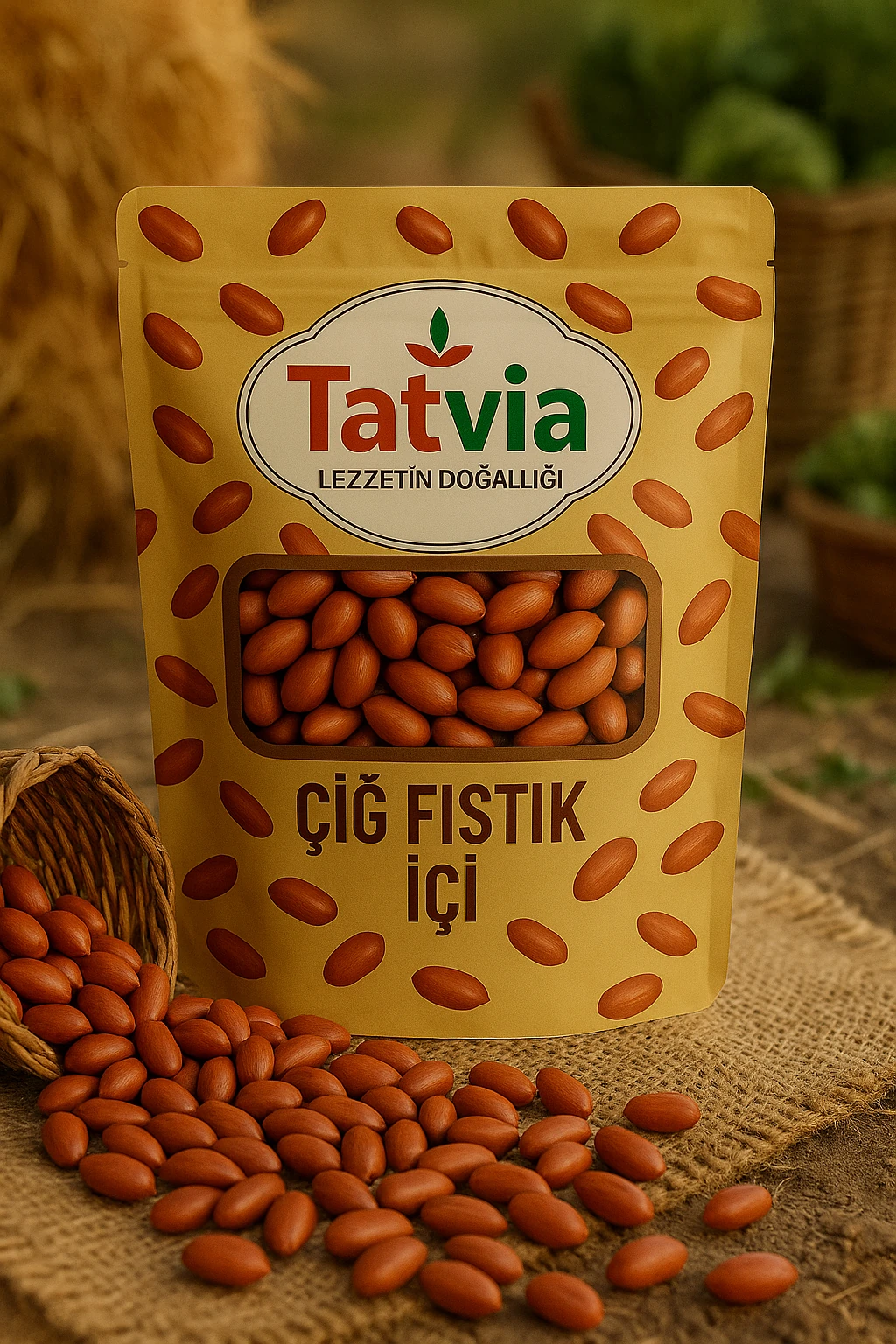 Çiğ Yer Fıstığı İçi 250 gr