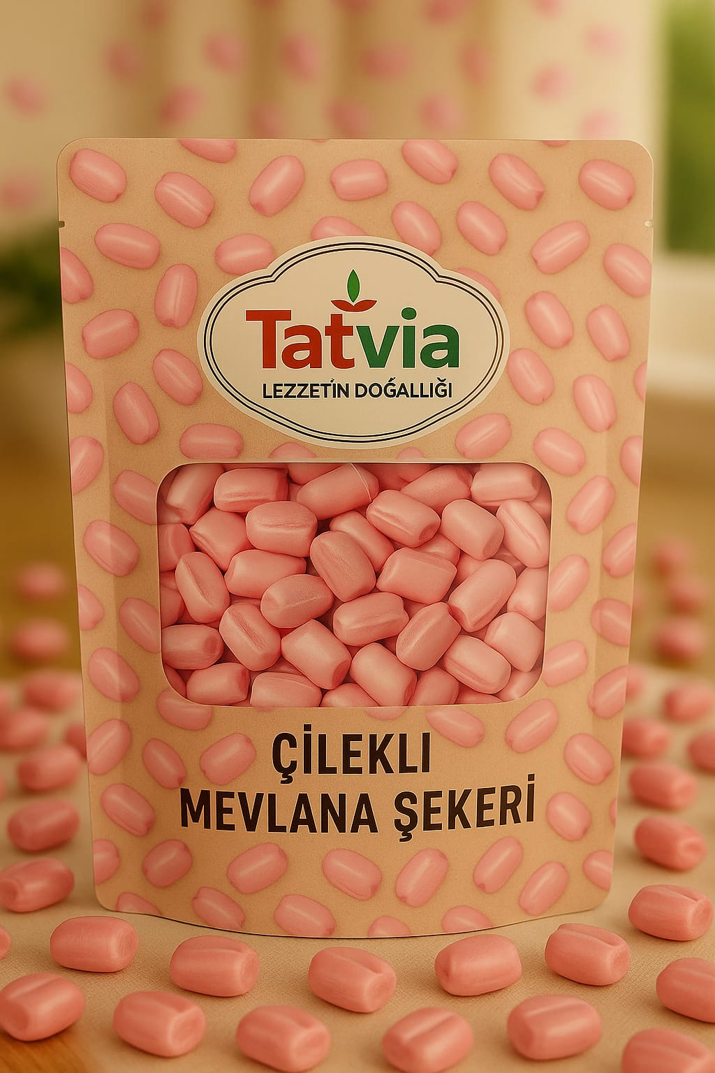 Tatvia Çilekli Mevlana Şekeri 500 gr