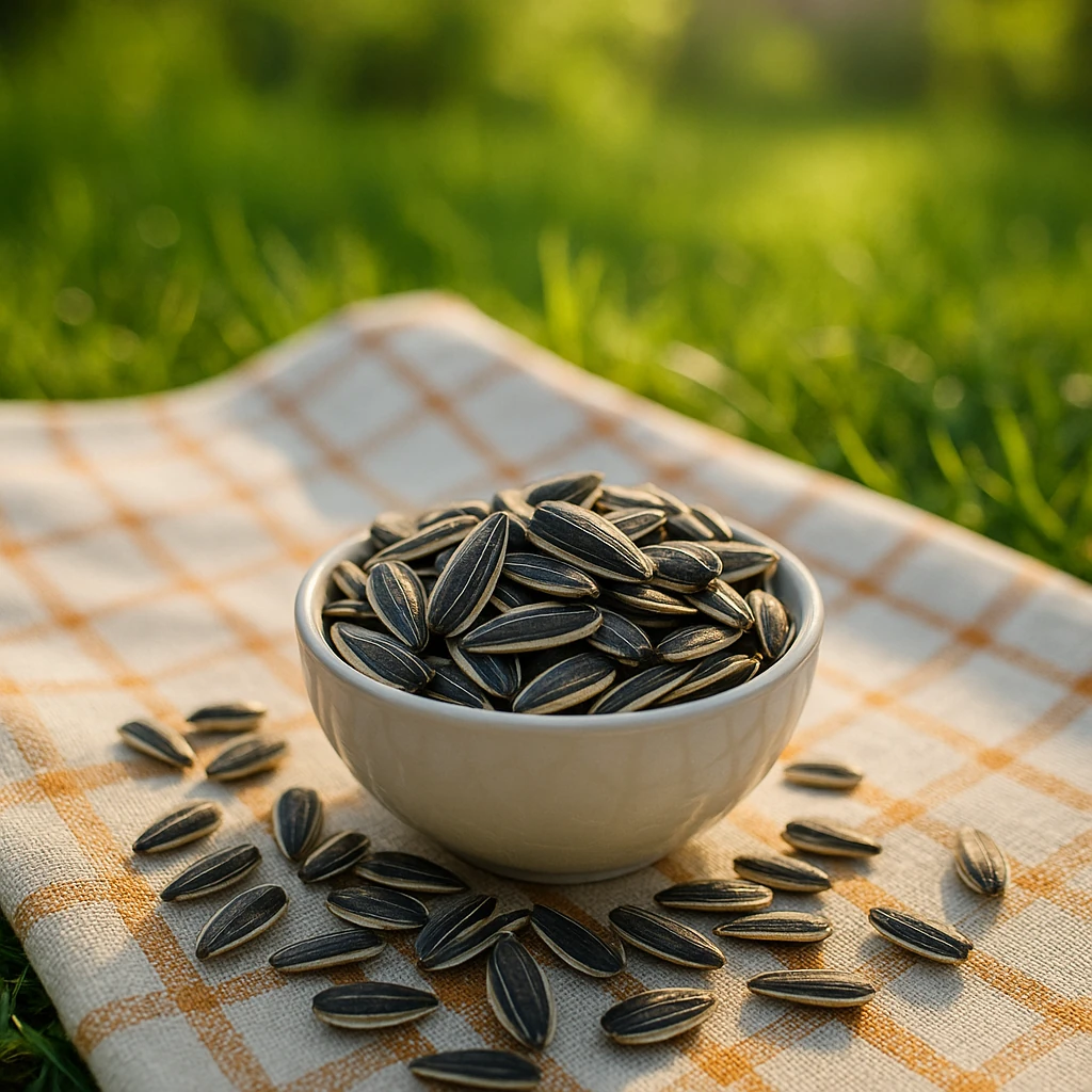 Kavrulmuş Tuzsuz Siyah Ay Çekirdeği 250 gr