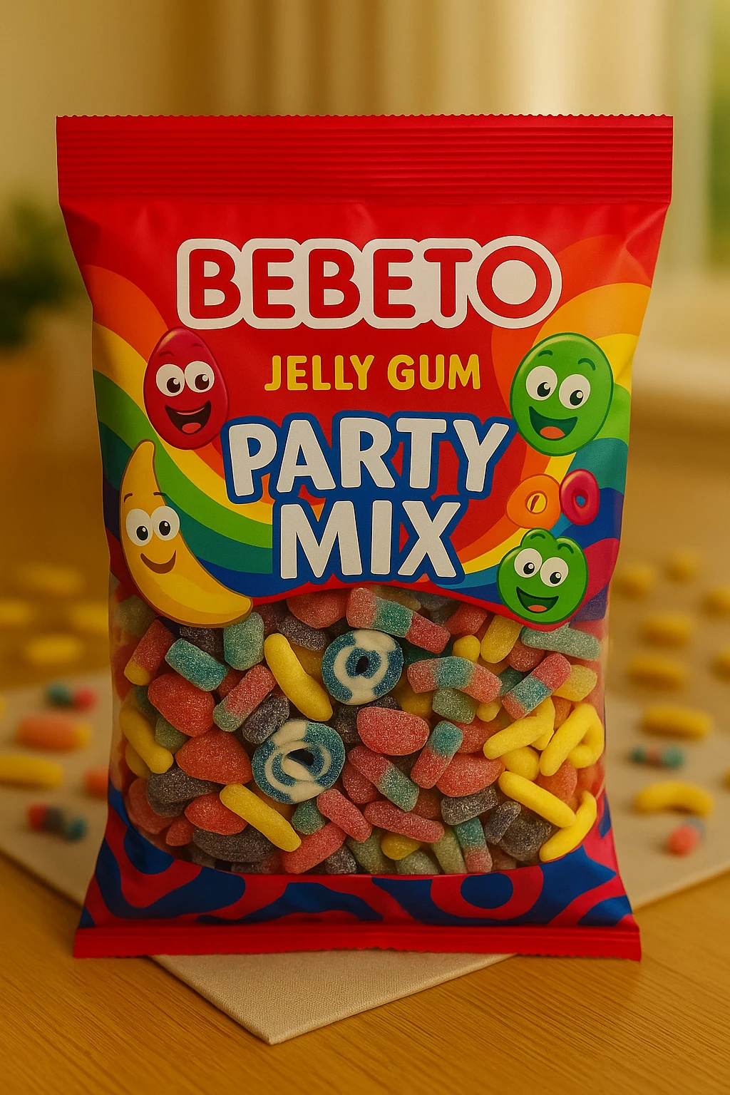 Bebeto Karışık Şekerli Jelibon 1000 gr