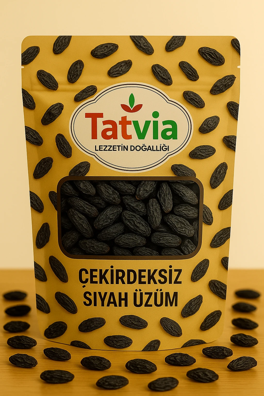 Çekirdeksiz Siyah Kuru Üzüm 250 gr