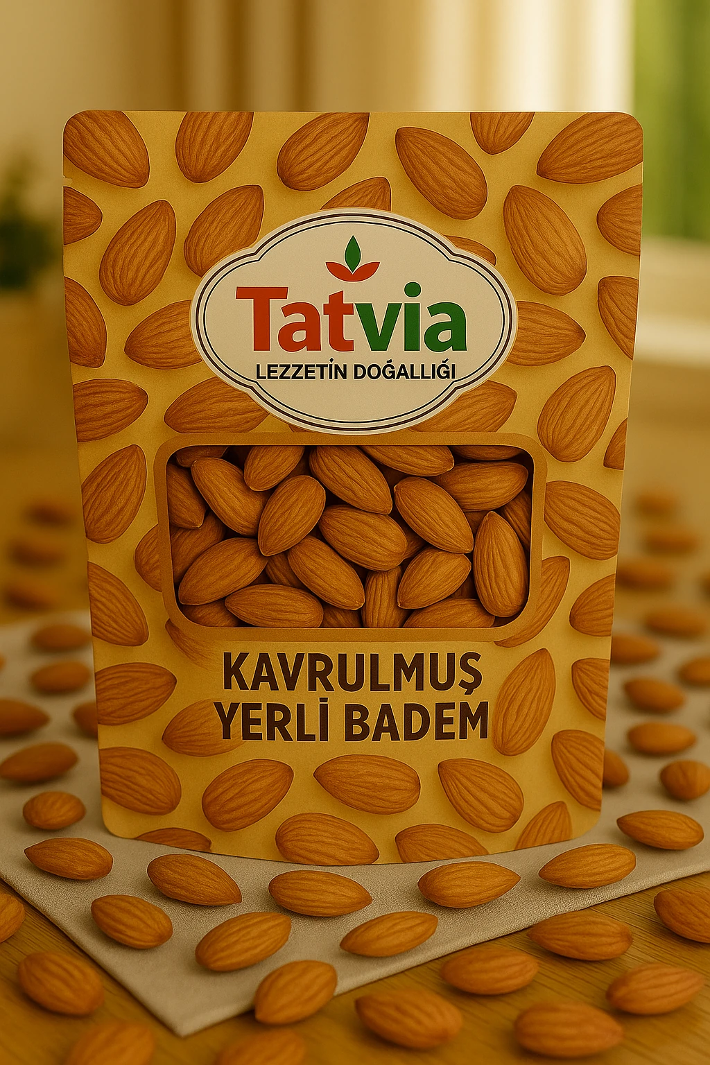 Kavrulmuş Yerli Badem 250 gr