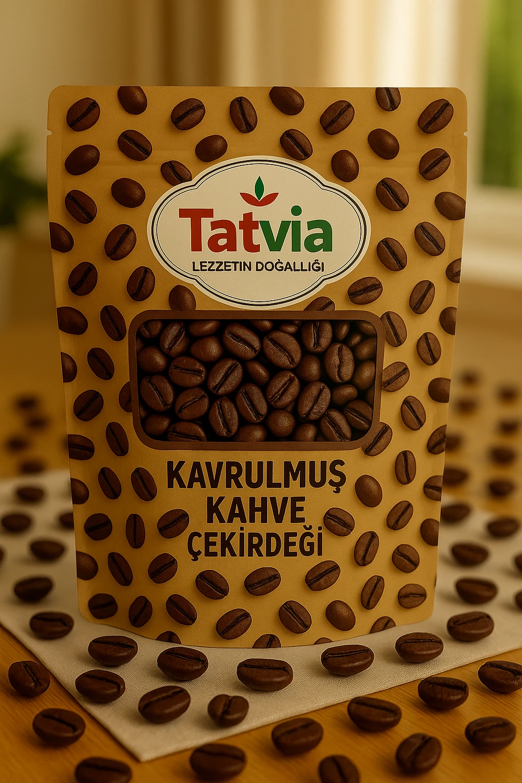 Kavrulmuş Kahve Çekirdeği 250 gr